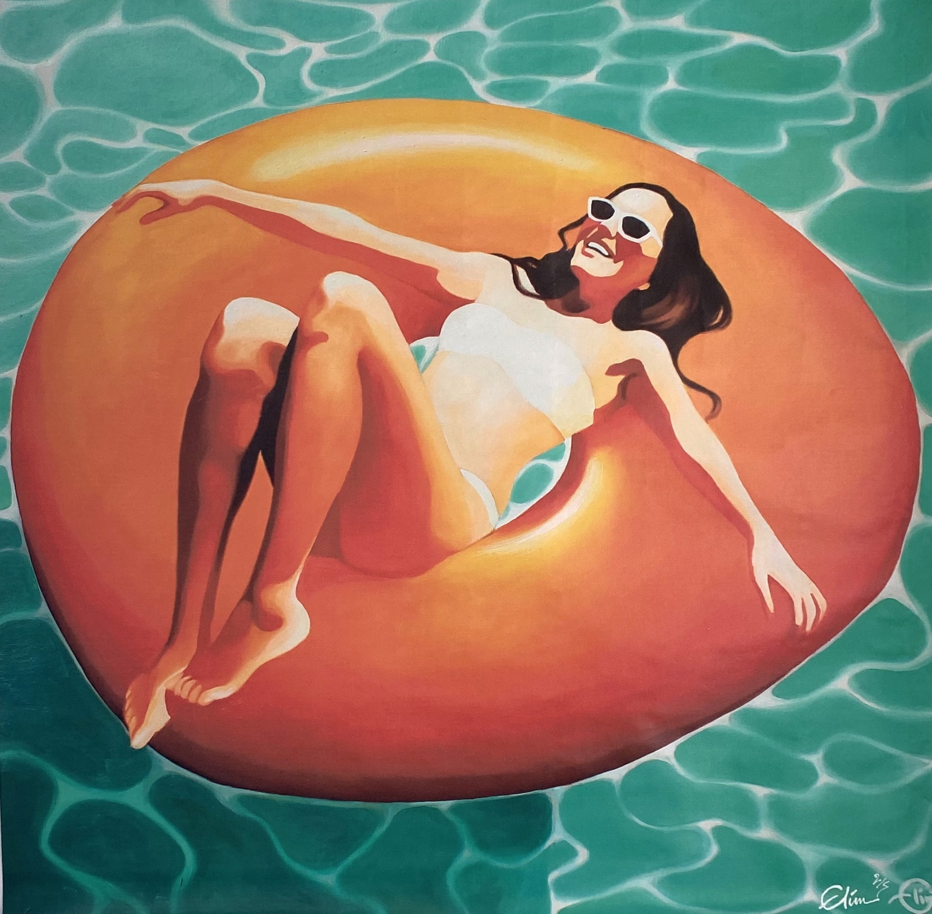 Floating on the Sun by Emilie Arnoux