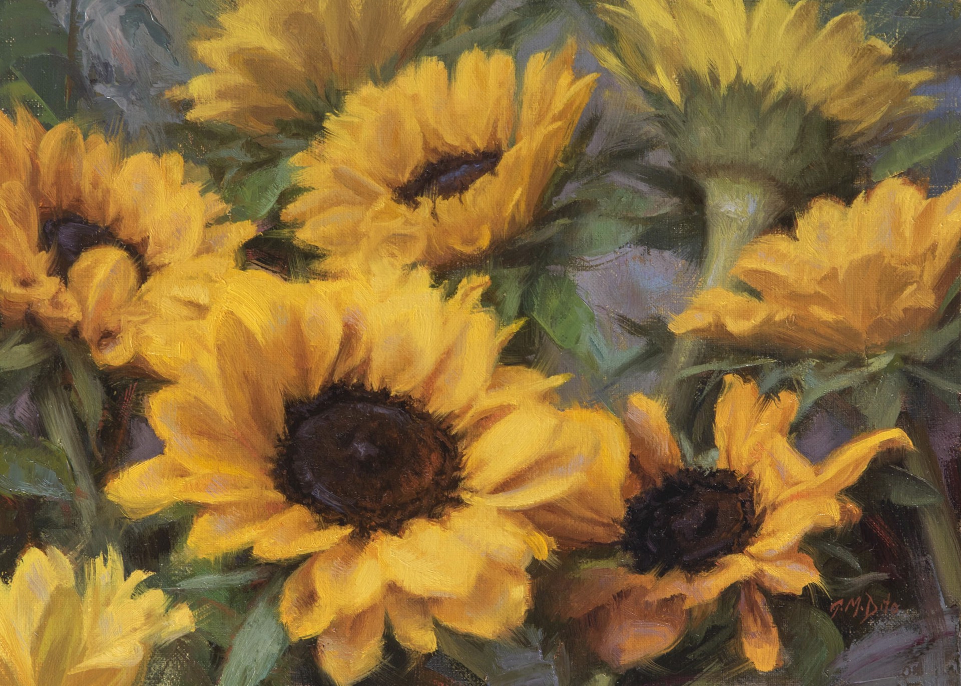 Sunflower Bliss by Grace Devito