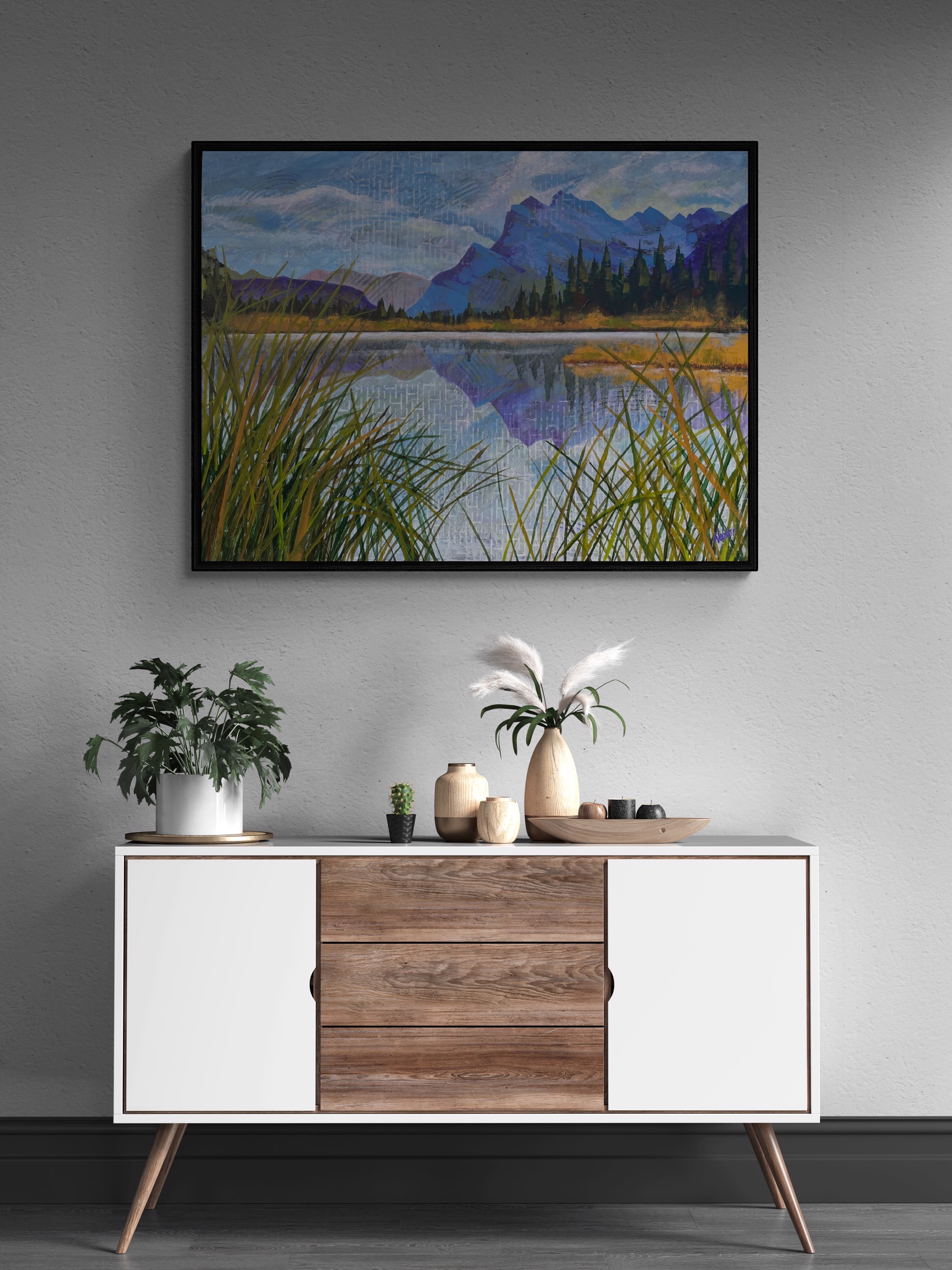 Rundle from Vermilion, Disrupted by John Webster