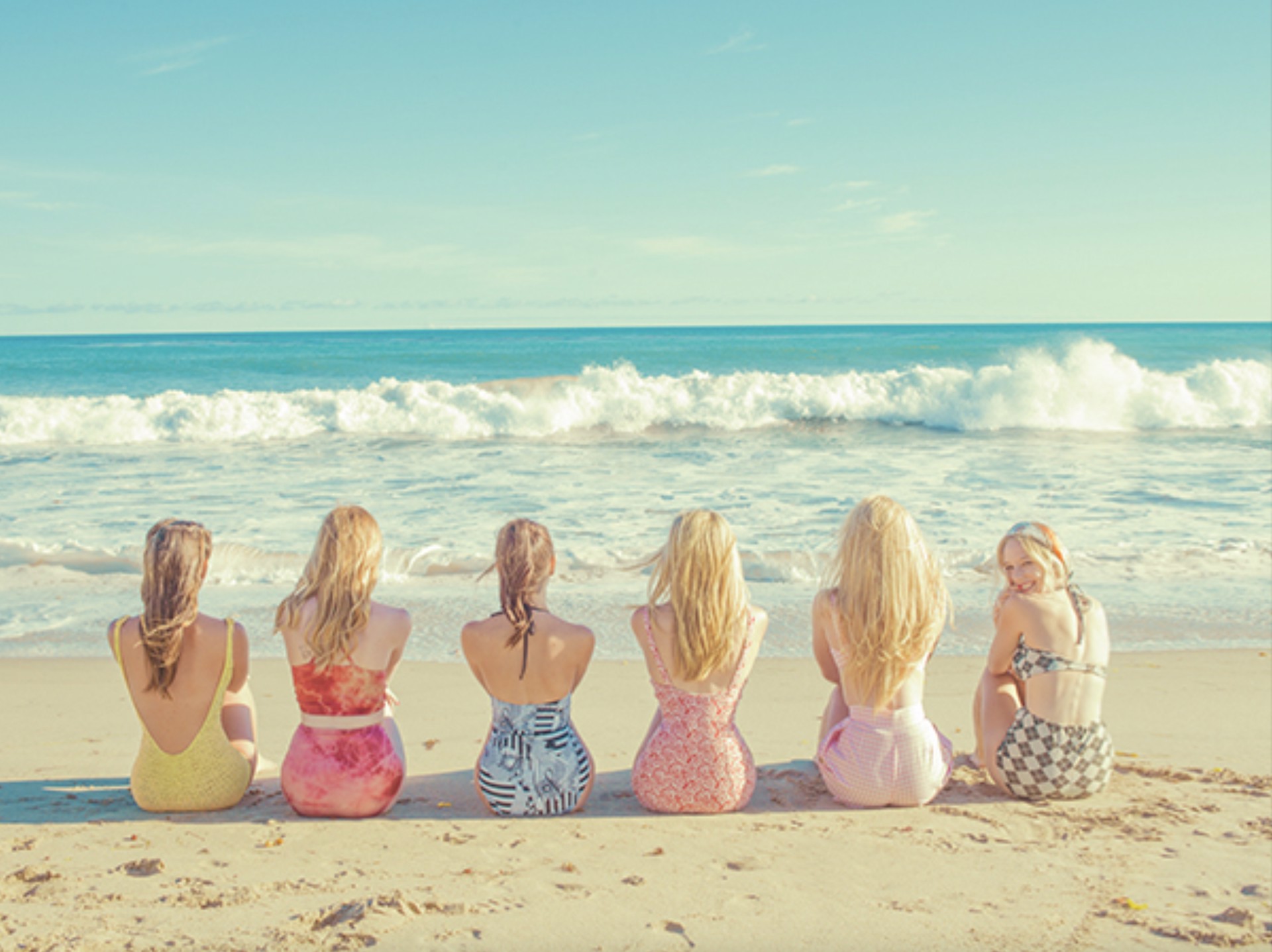 Girls at the Beach by Tyler Shields