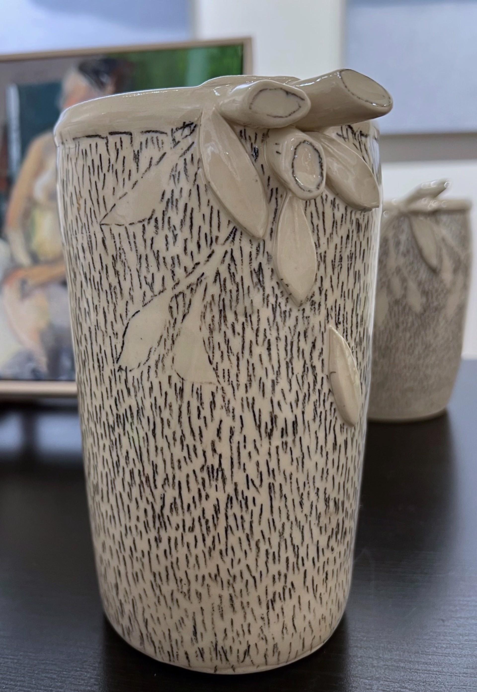 Vase/Holder 17 (Woodland Series) by Eileen Braun