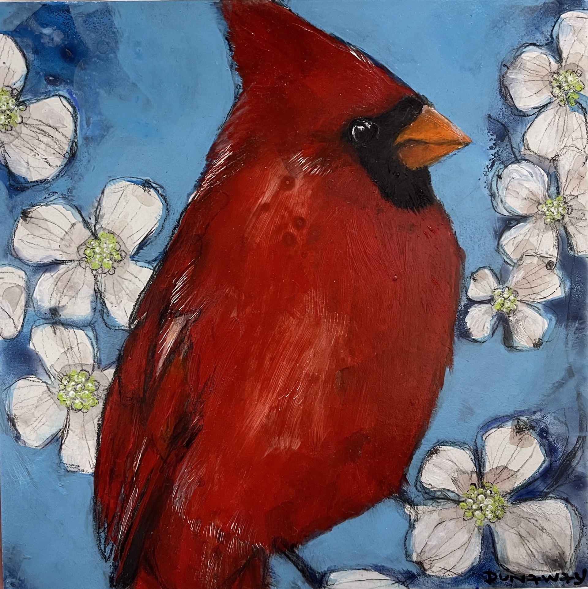 Cardinal by Claire Dunaway Cyr