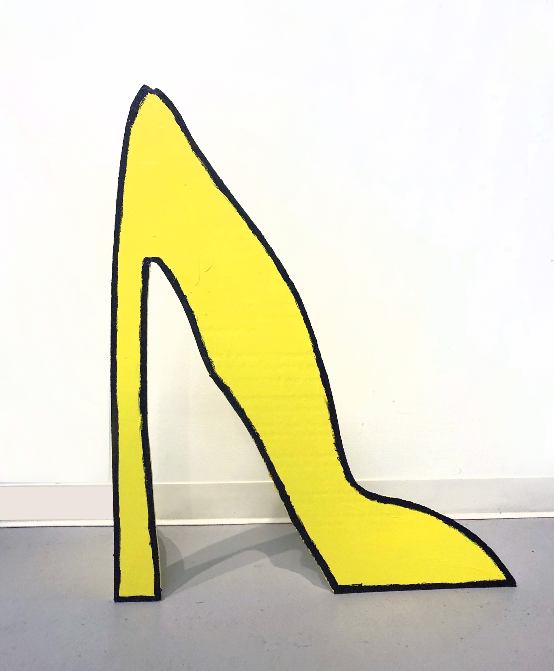 Charlie Visconage -  Big Yellow Shoe by Visiting Artist