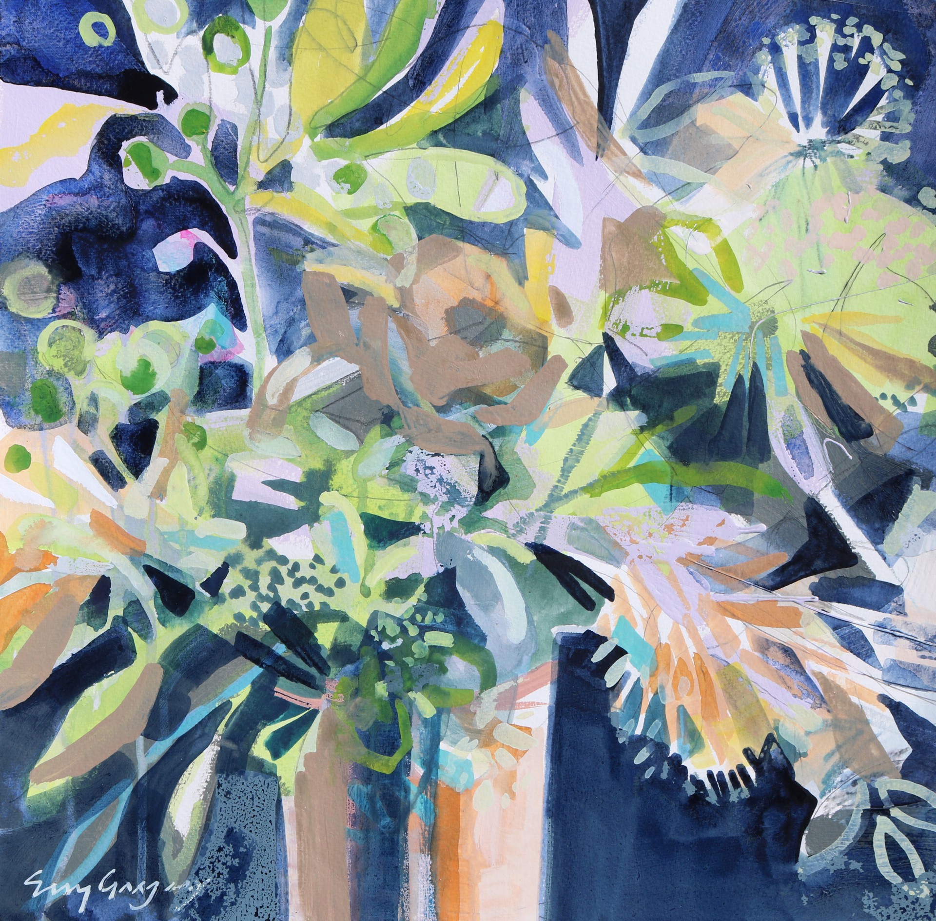 Floral Notes 2-SOLD by Erin Gregory