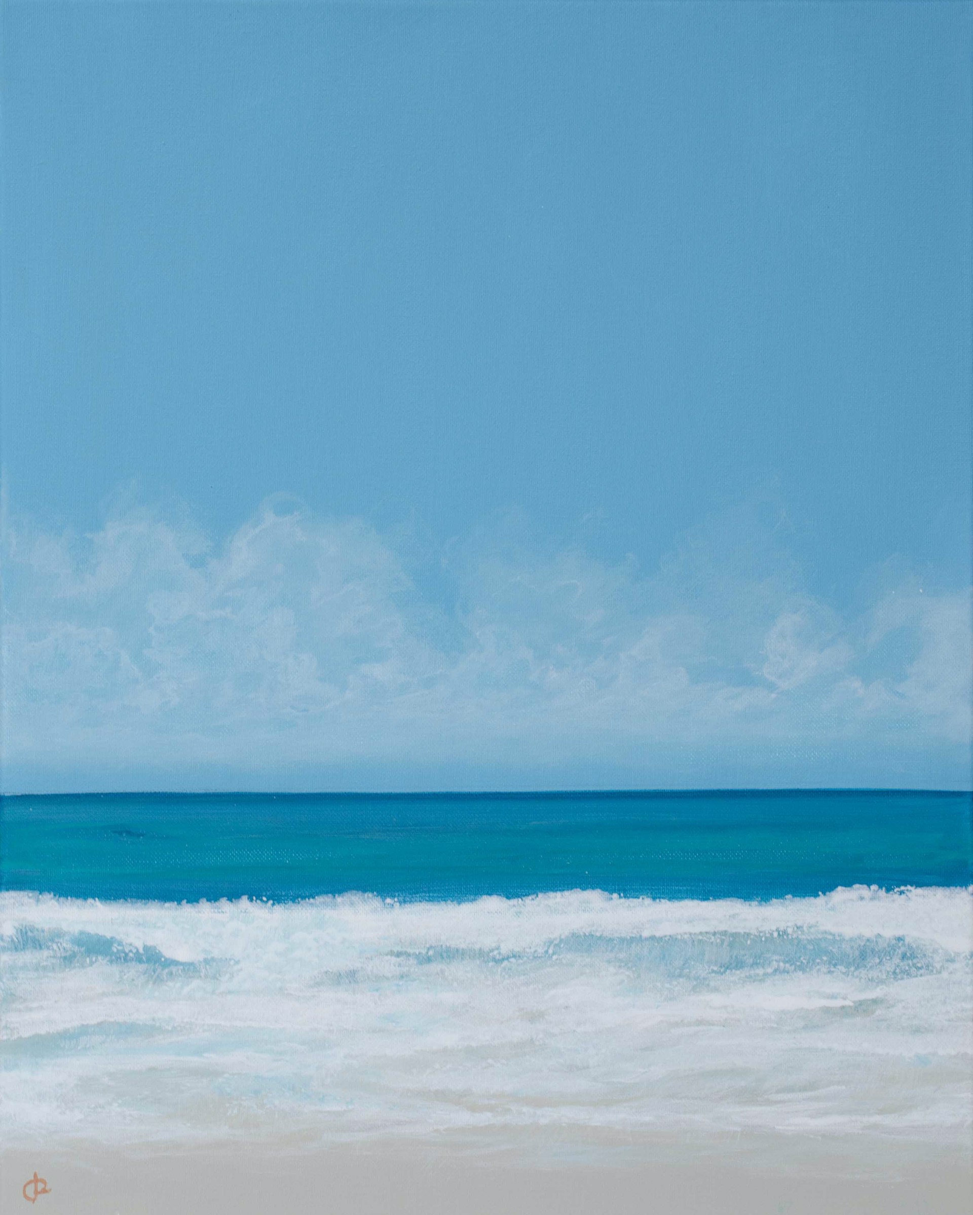 Surf Break II by Peter Laughton