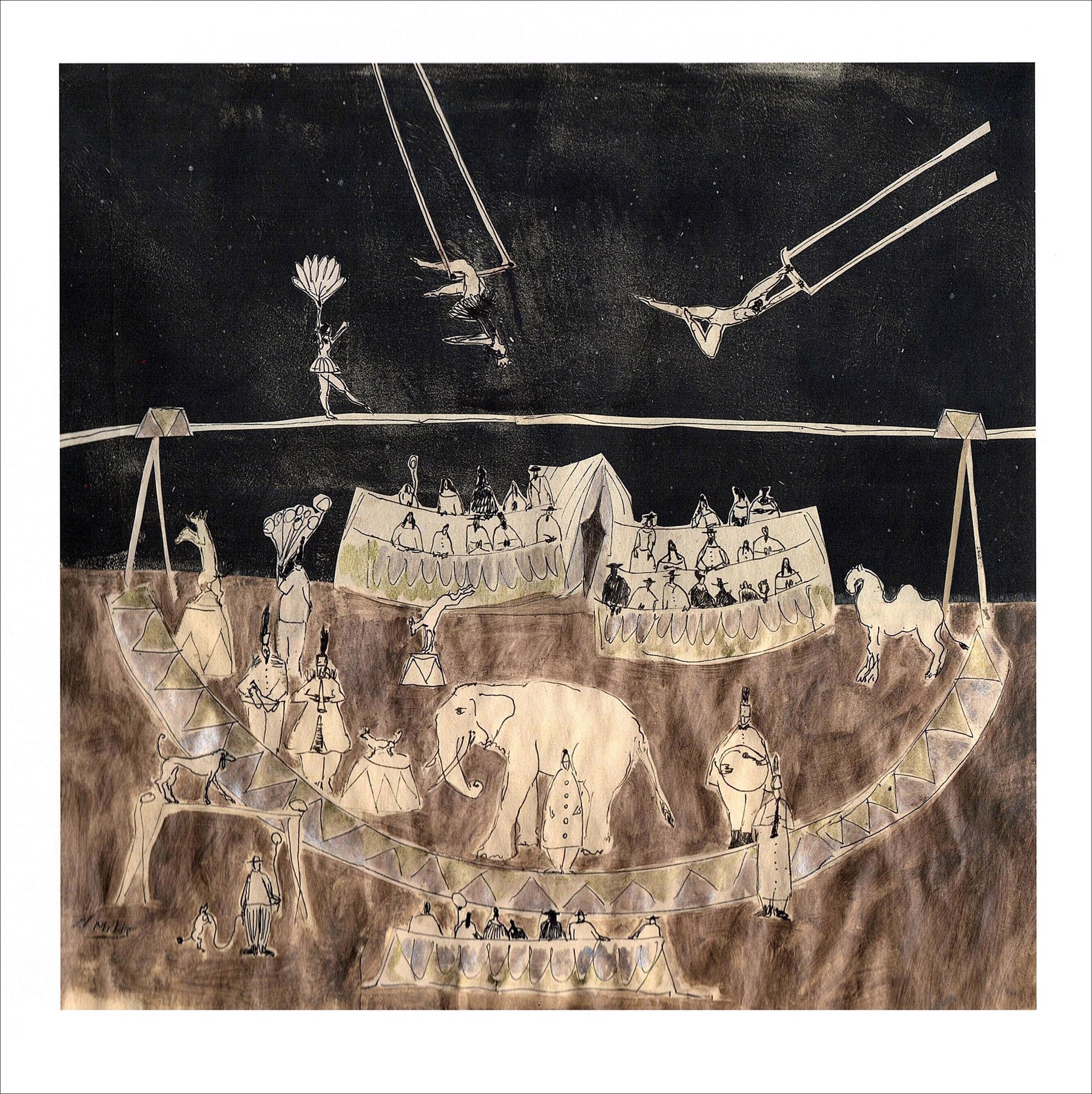 Night Circus AP-2 by Gigi Mills - limited edition prints