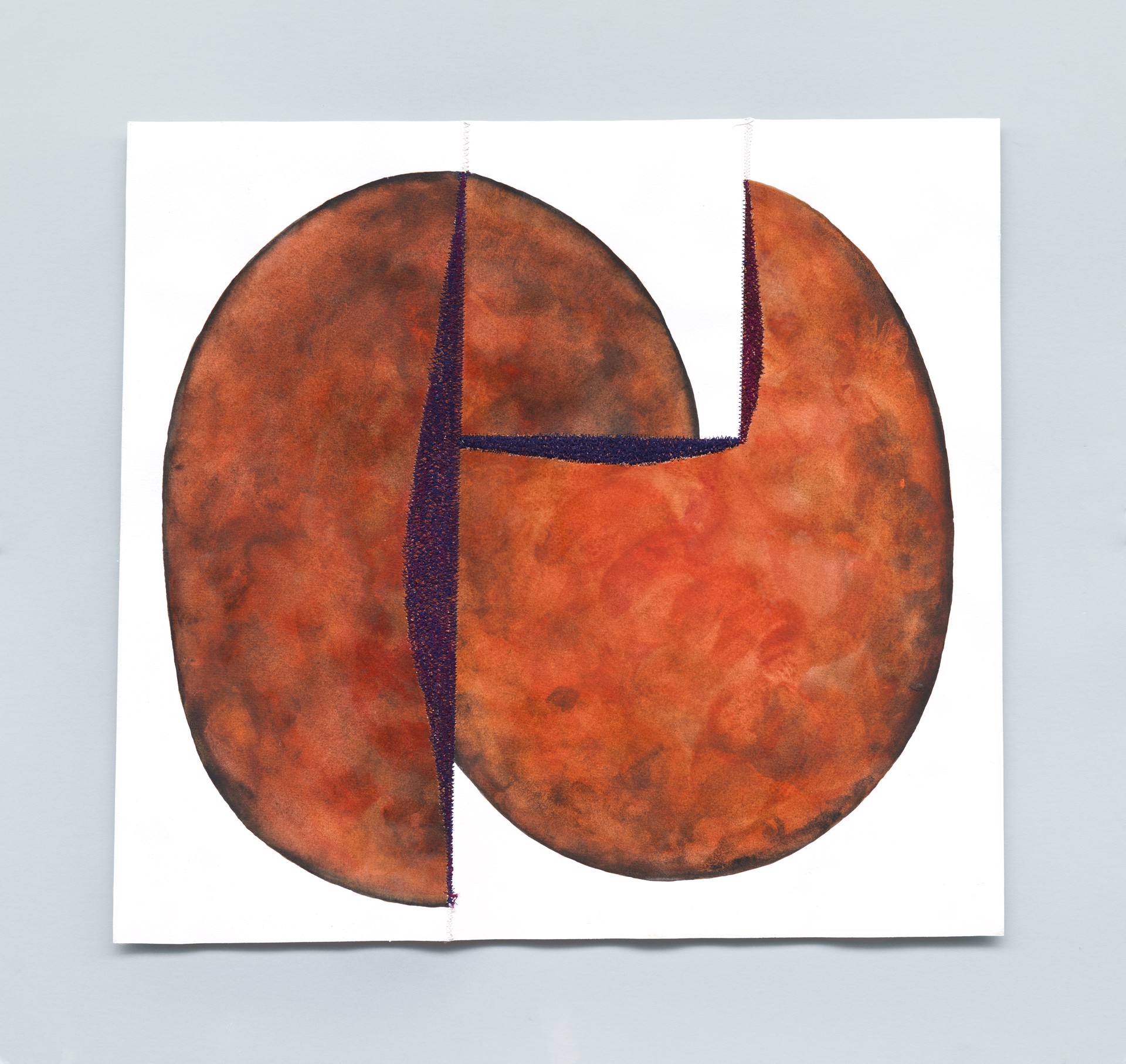 Found Object 37 (Orange Ball) by Molly Sawyer