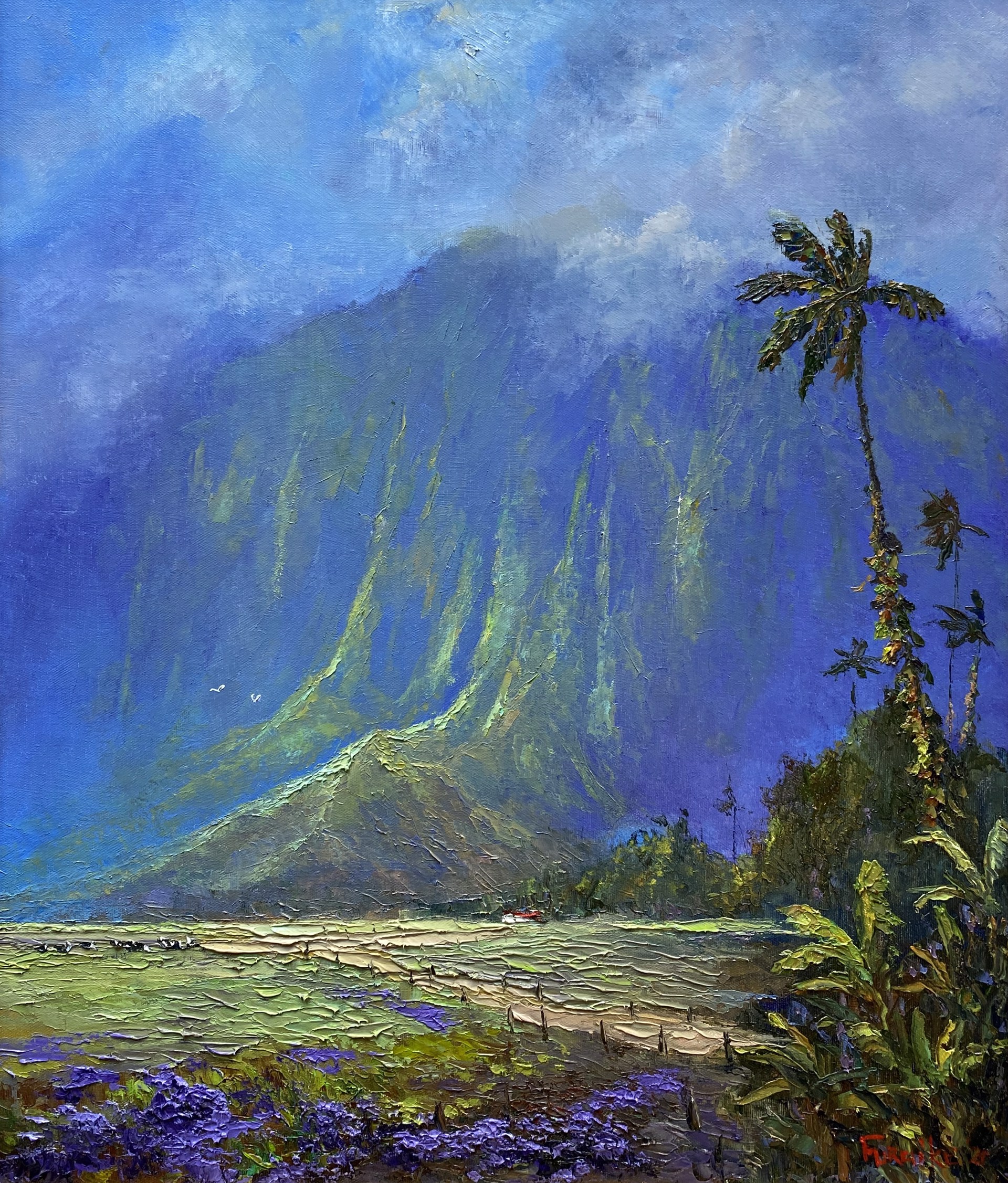 Kahaluʻu Light by Ed Furuike