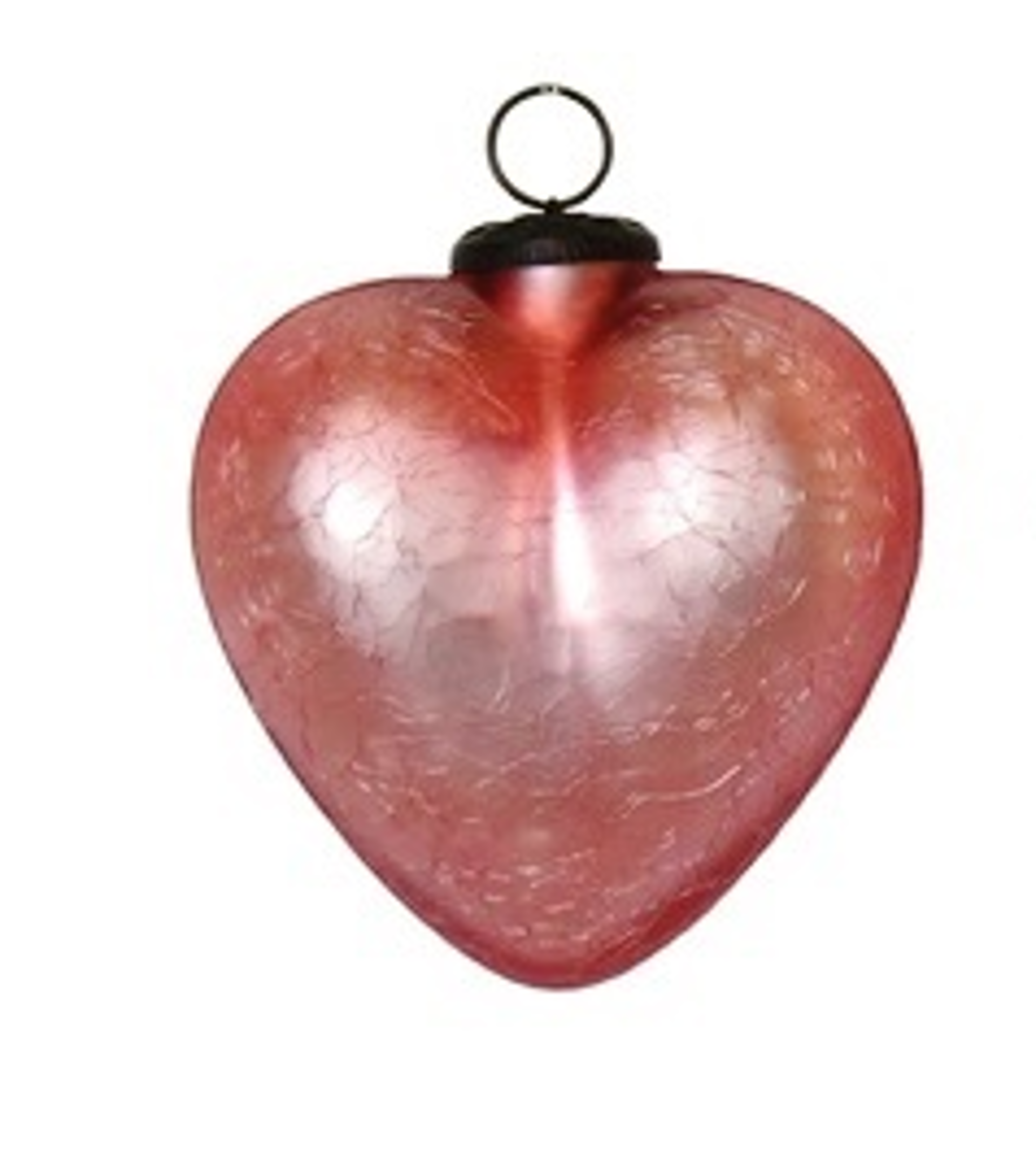 Ornament - 3" Rose Gold Heart by Indigo Desert Ranch - Day of the Dead