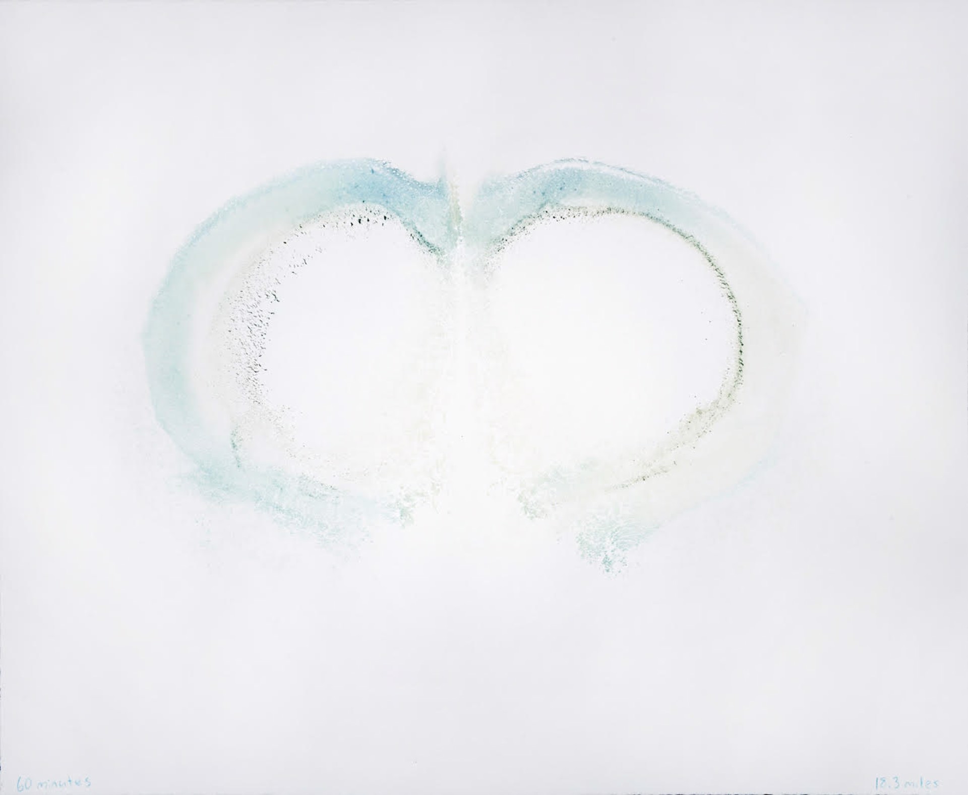 Untitled (sweat print) #5754 by Clayton Porter