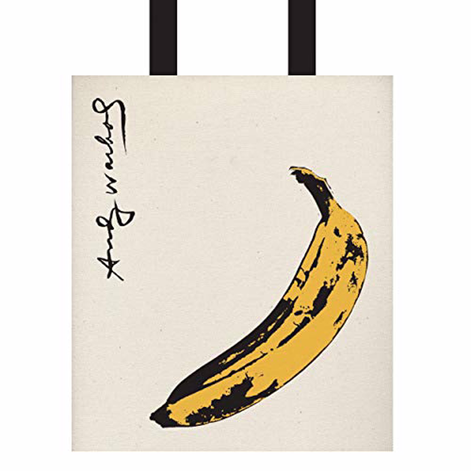 Banana Tote Bag by Andy Warhol