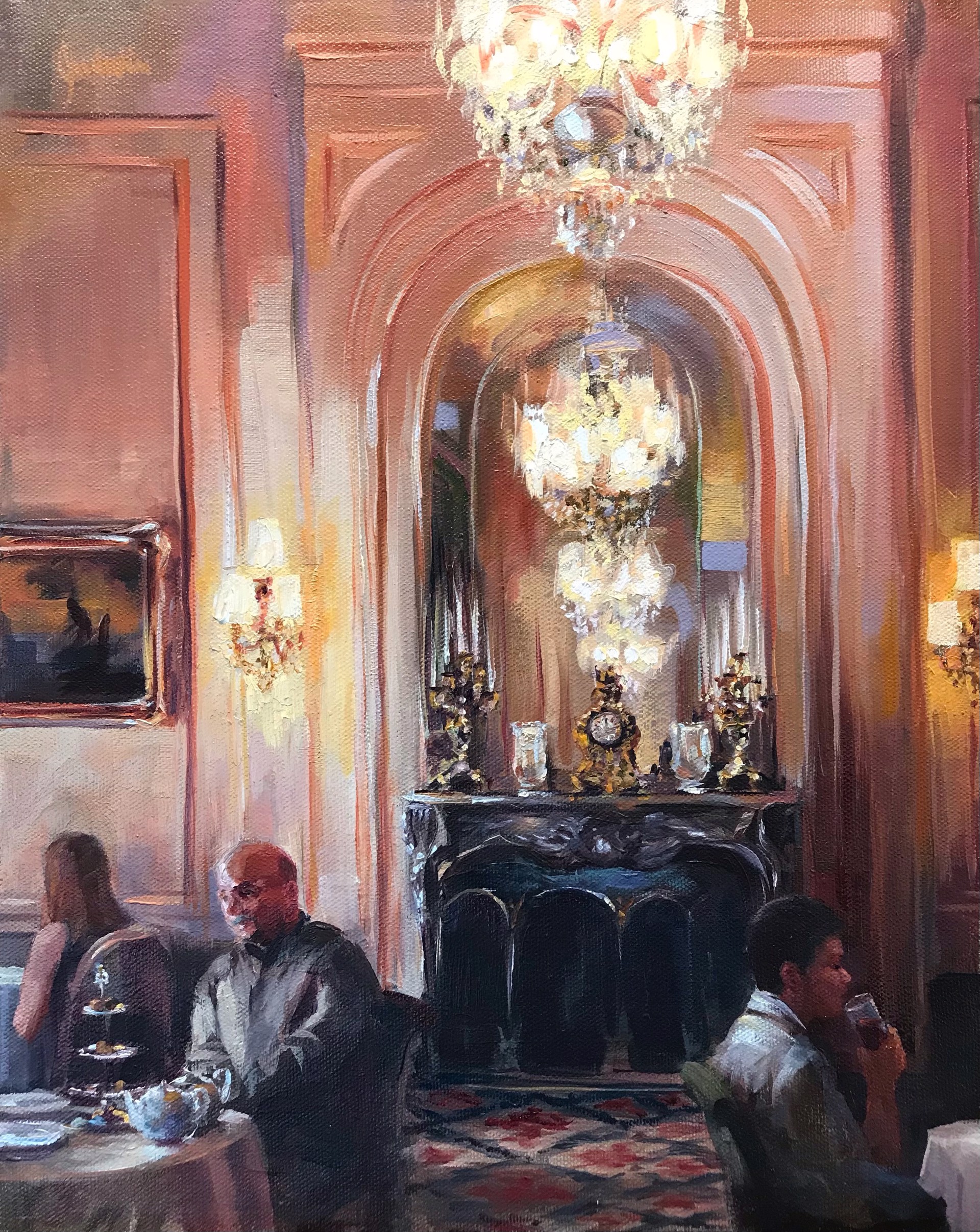Study of the Ritz, San Francisco by Lindsay Goodwin