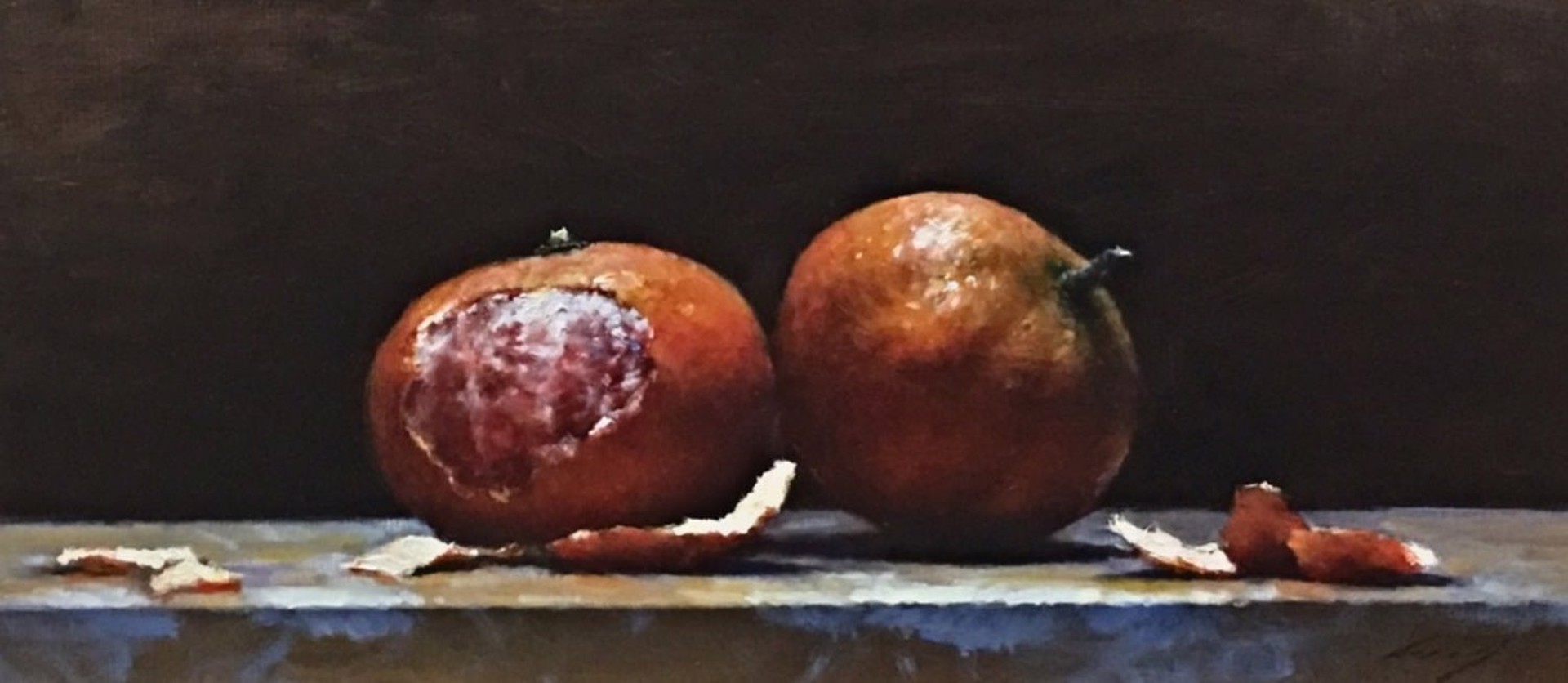 Peeled Tangerines by Ning Lee