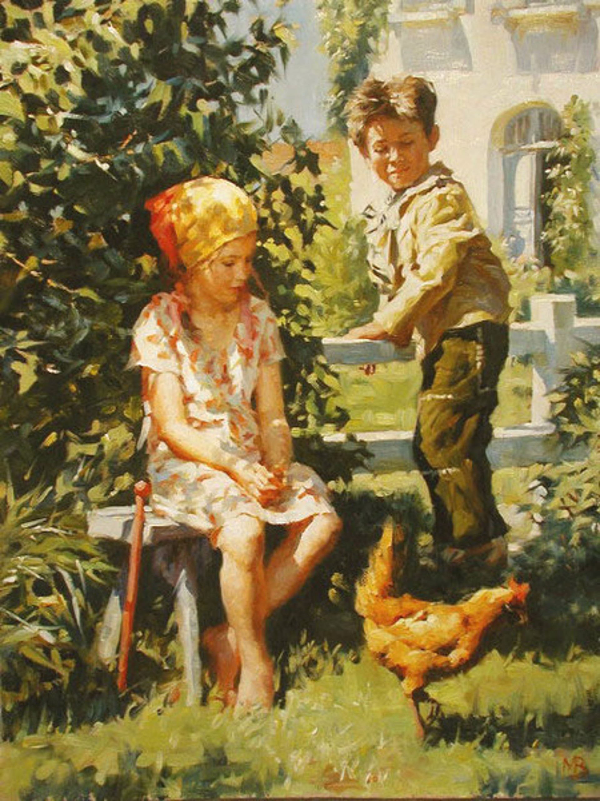 The Chicken by Vyacheslav Morgun