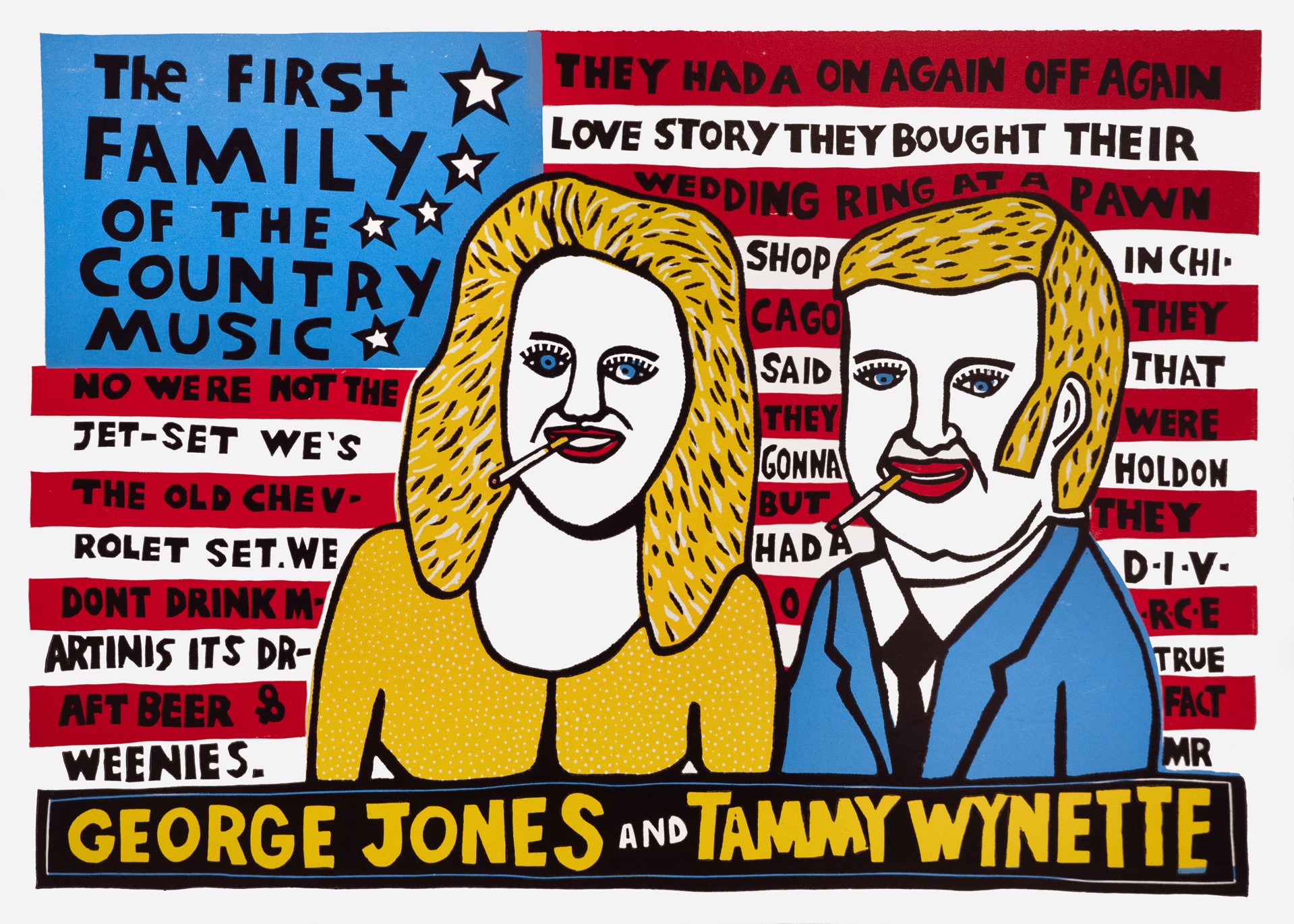 kevin bradley 2003 George + Tammy 額縁無し George / Tammy by Kevin Bradley | Chauvet Arts