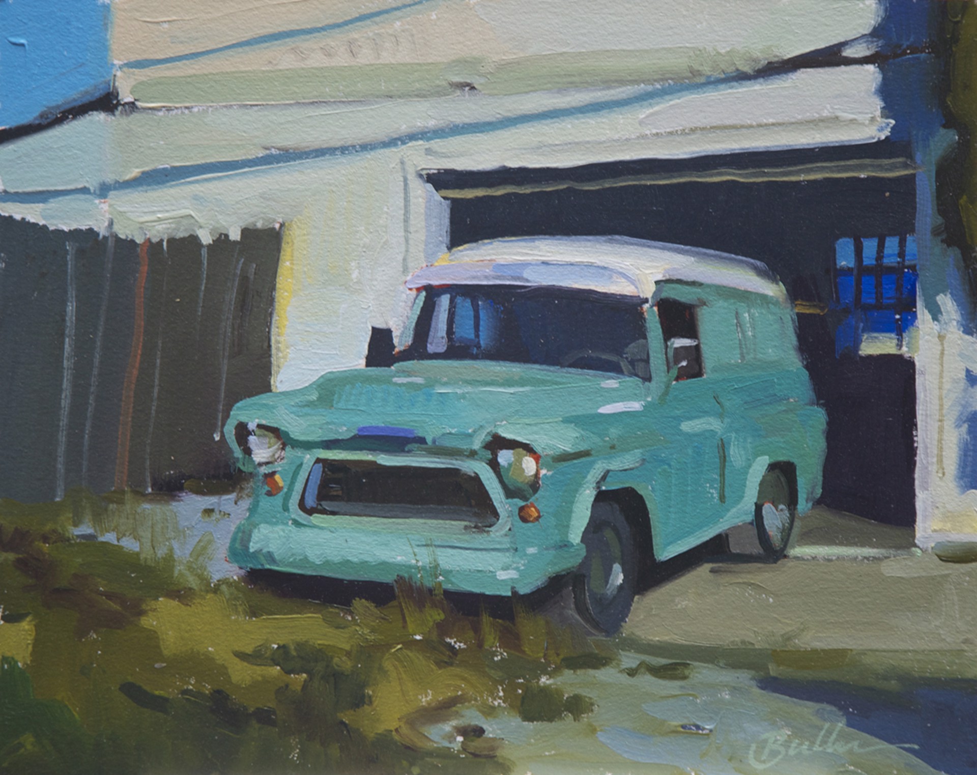 In the Garage by Samantha Buller