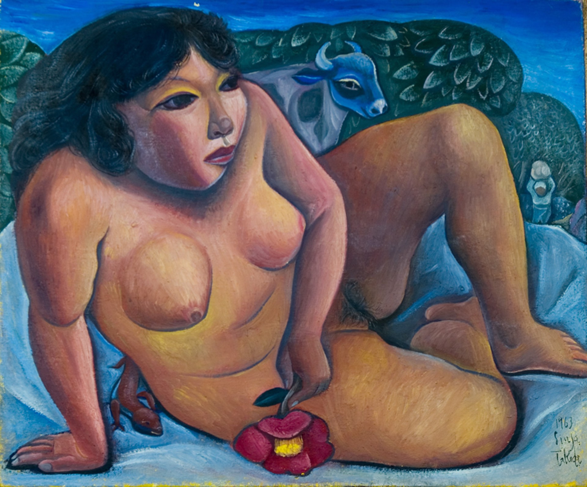 Nude Figure, Oaxaca by Shinzaburo Takeda