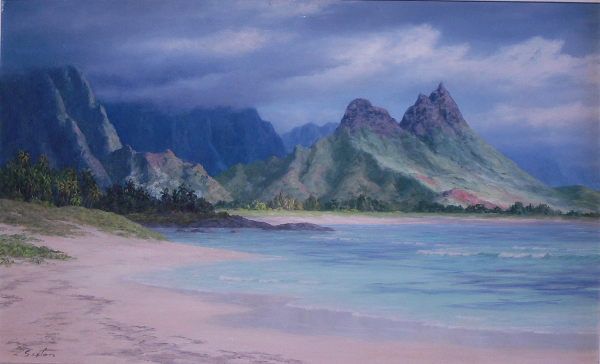 Leeward Side Oahu by Leo Lloyd Sexton