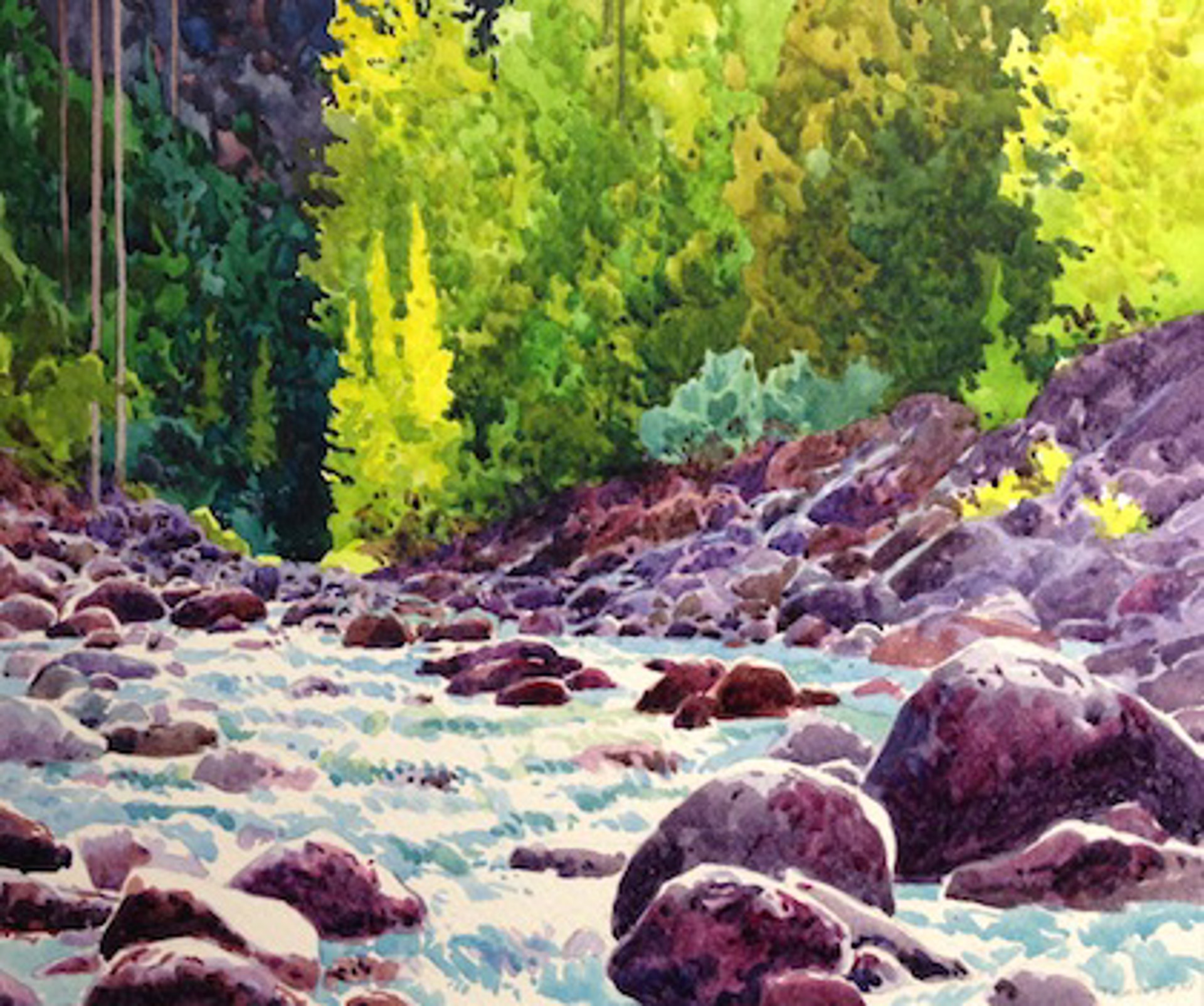 Mountain Stream by Keith Thomson