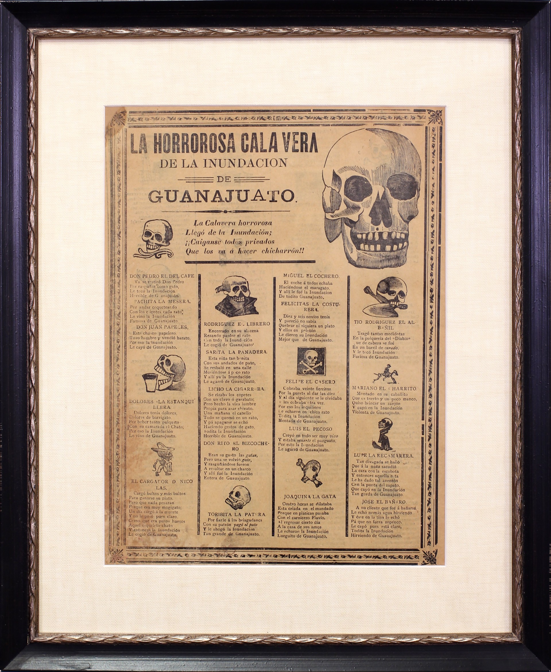 La Horrorosa Calavera by José Guadalupe Posada (1852 - 1913)