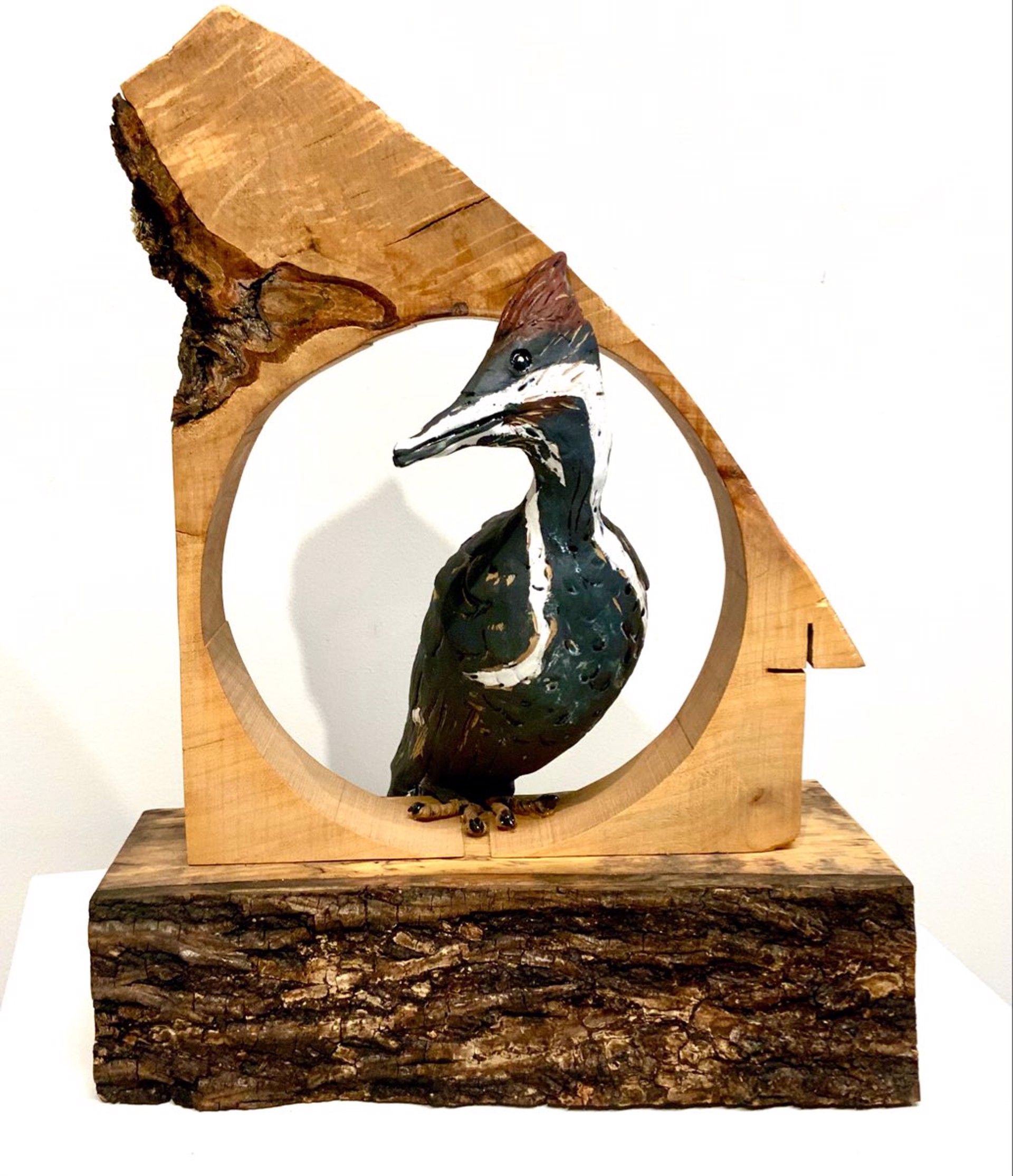 Woodpecker by Janet Leazenby