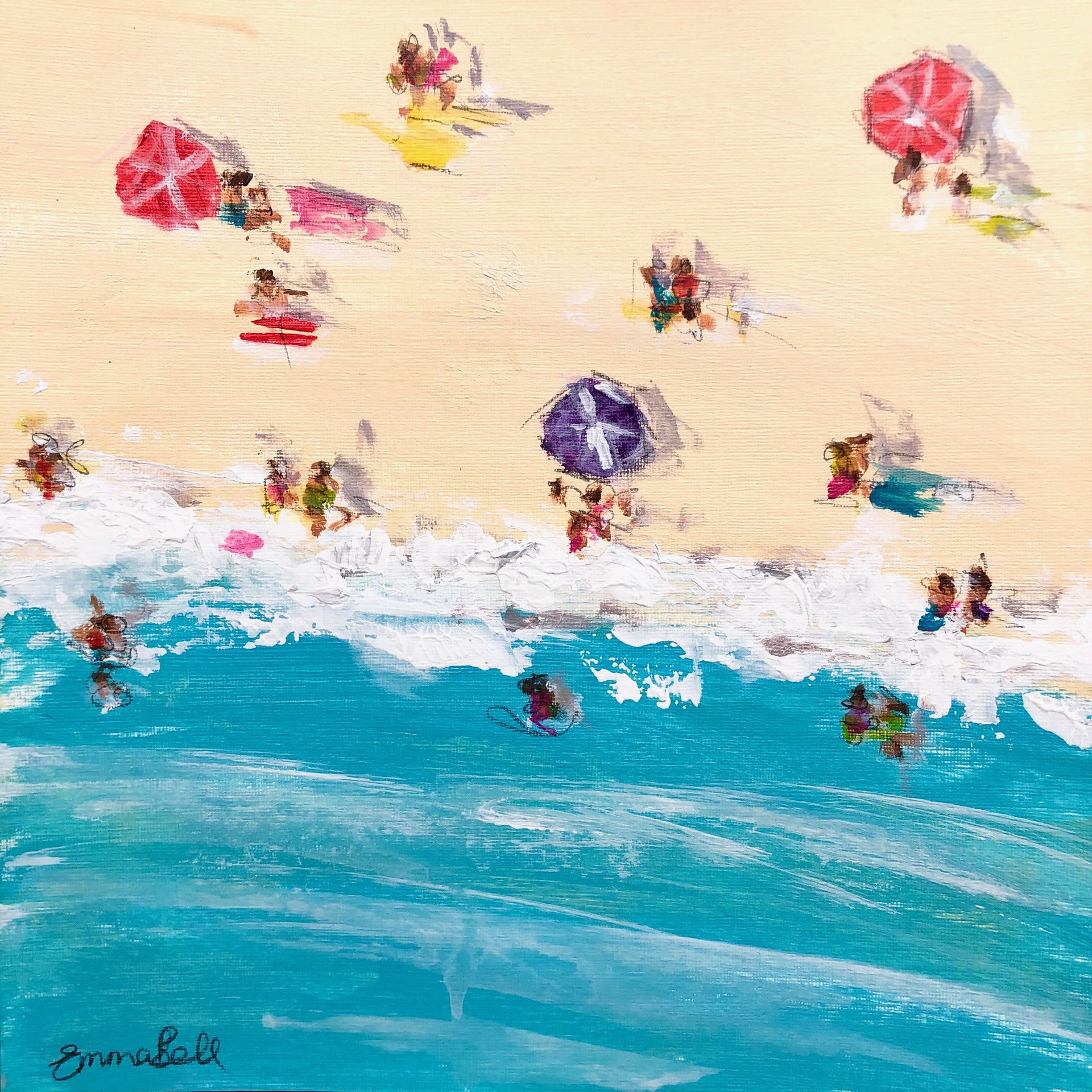 Beach Comber I by Emma Bell