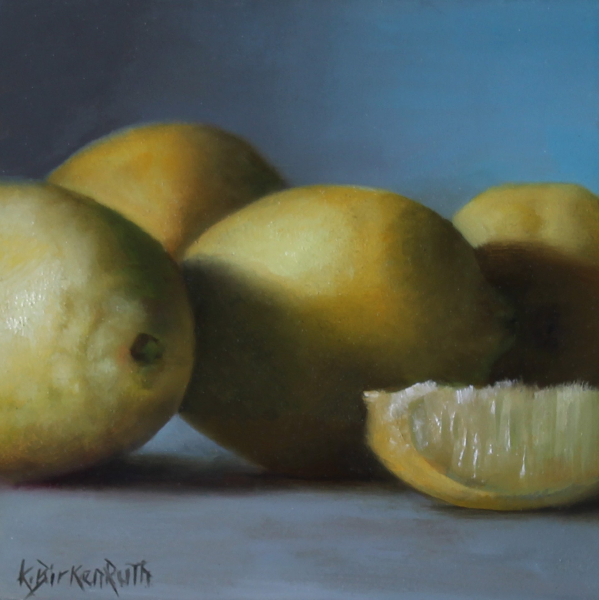 Meyer Lemons by Kelly Birkenruth