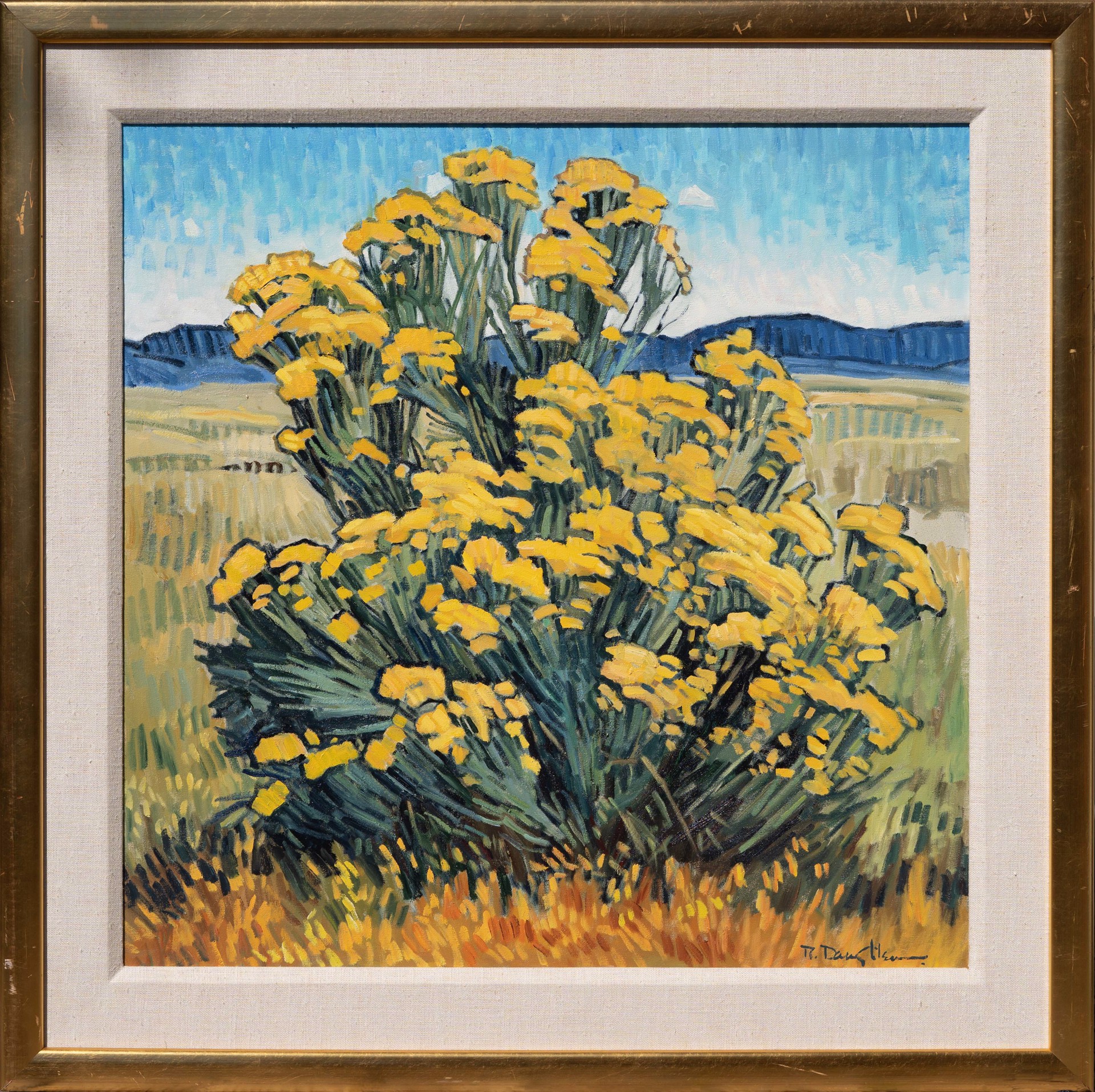 Mountain Blossoms by Robert Daughters (1929-2013)