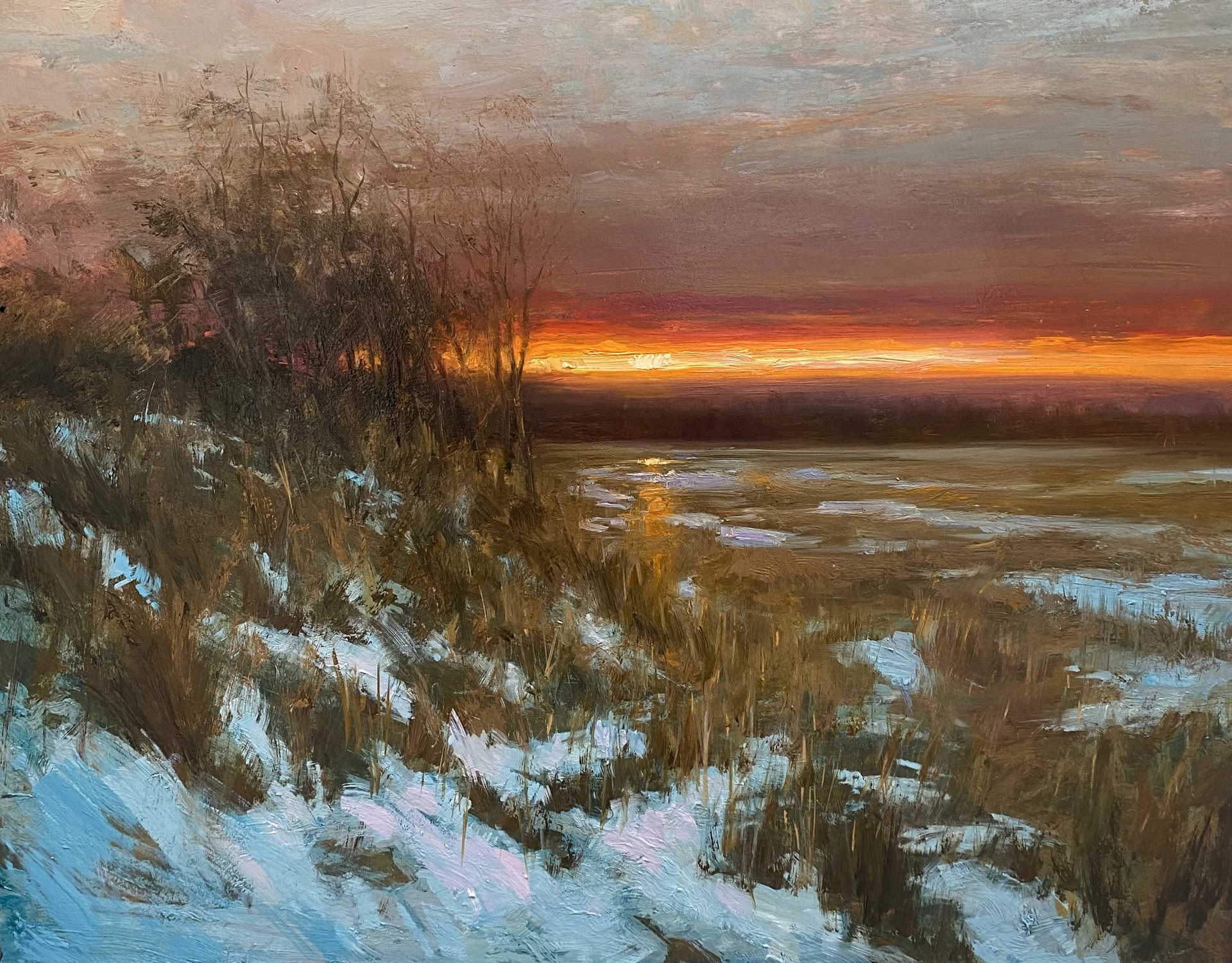 Winter's Glow by Paul Batch