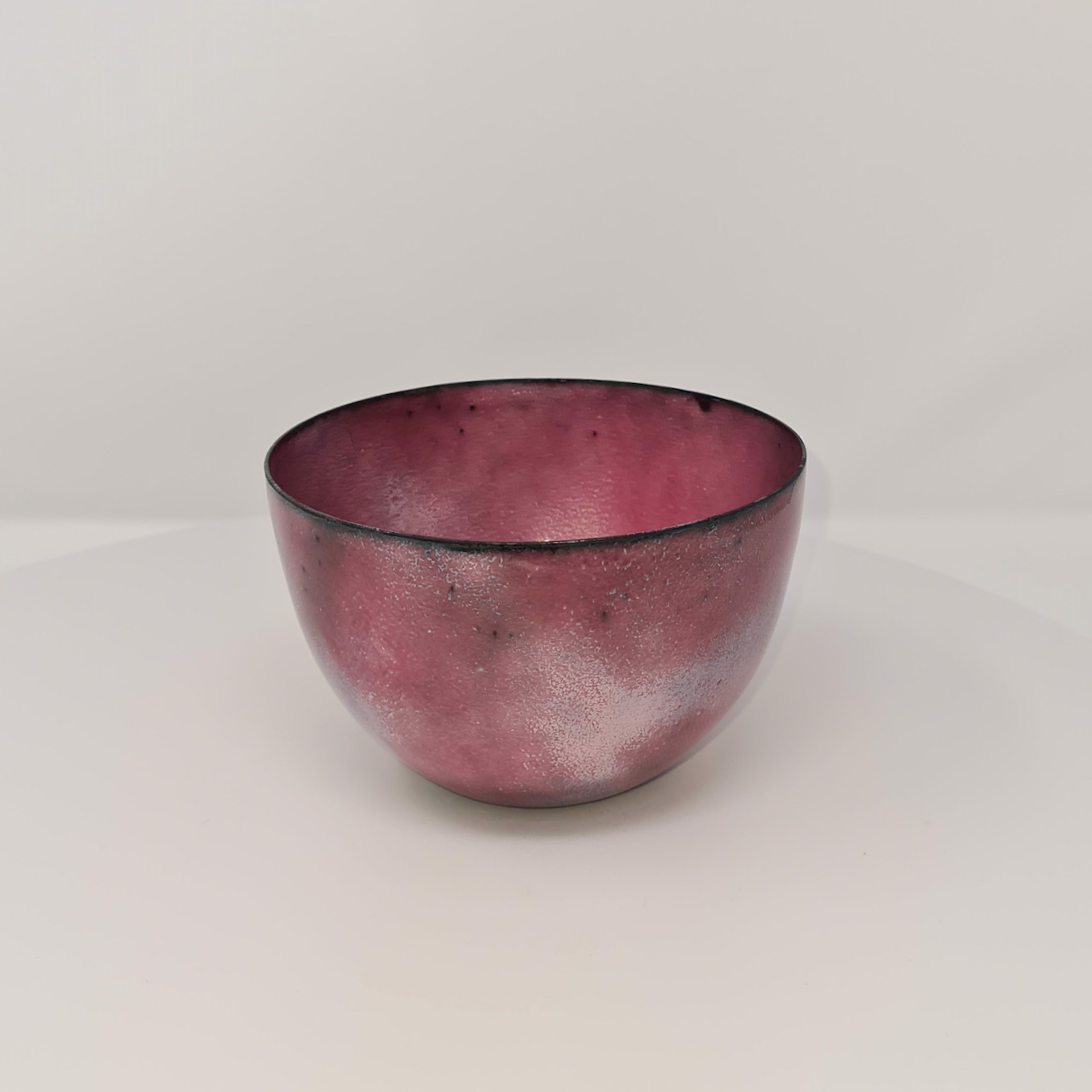 Enamel Copper Medium Bowl by Lundsten Glazzard