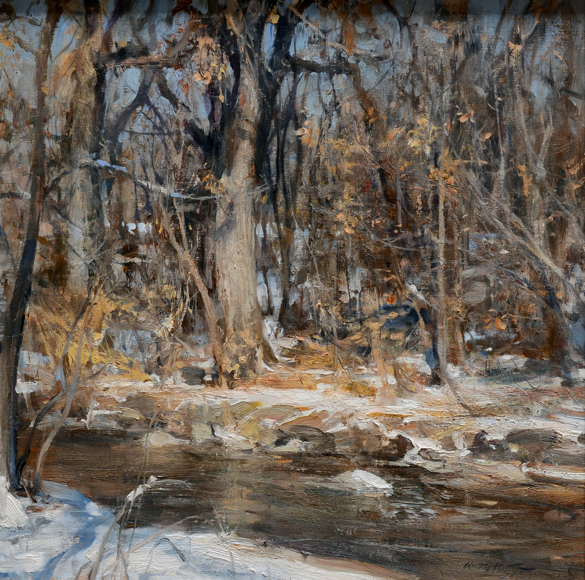 Bank of Cherry Creek by Quang Ho