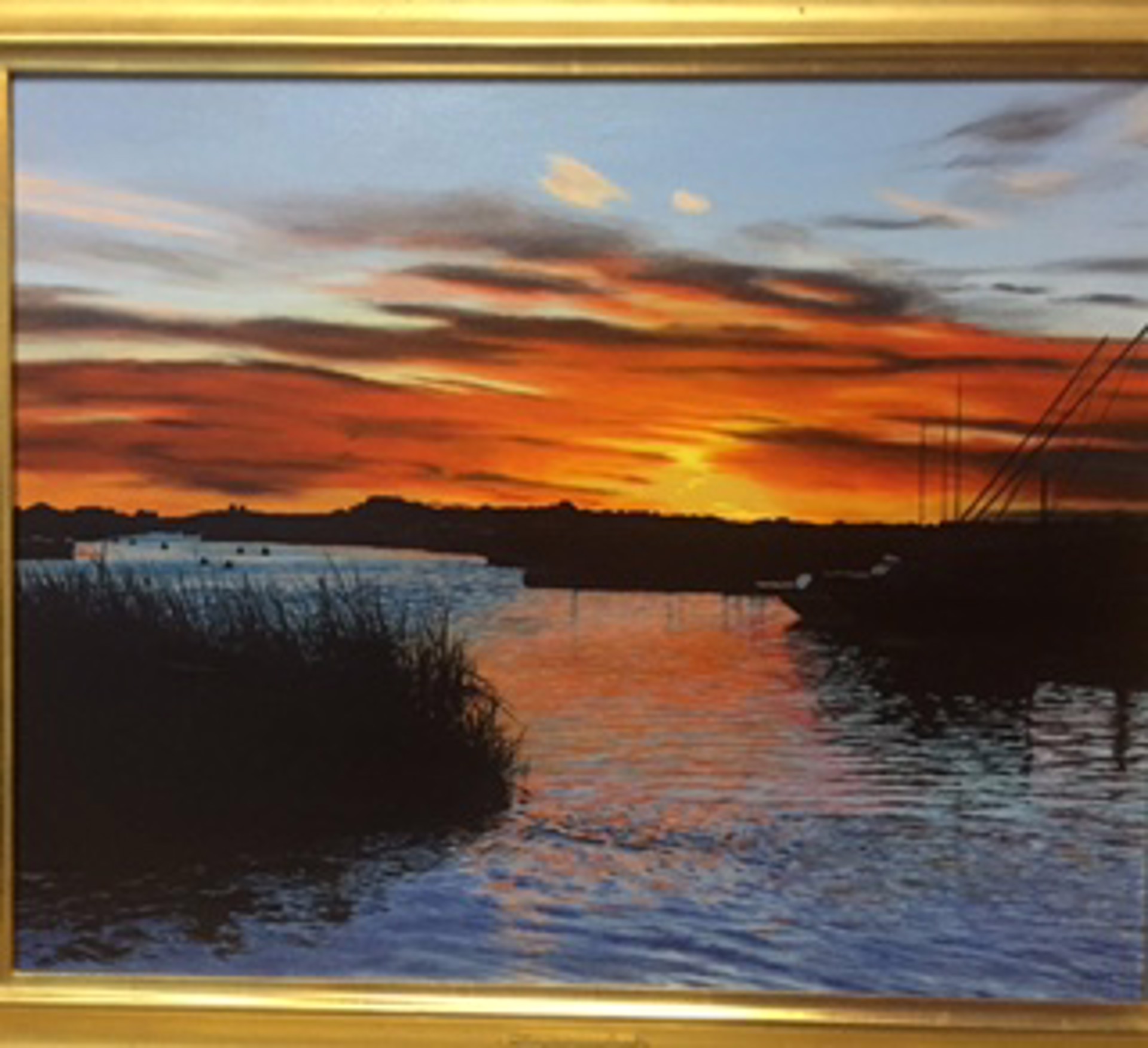 Marina Sunset by Cary Akins