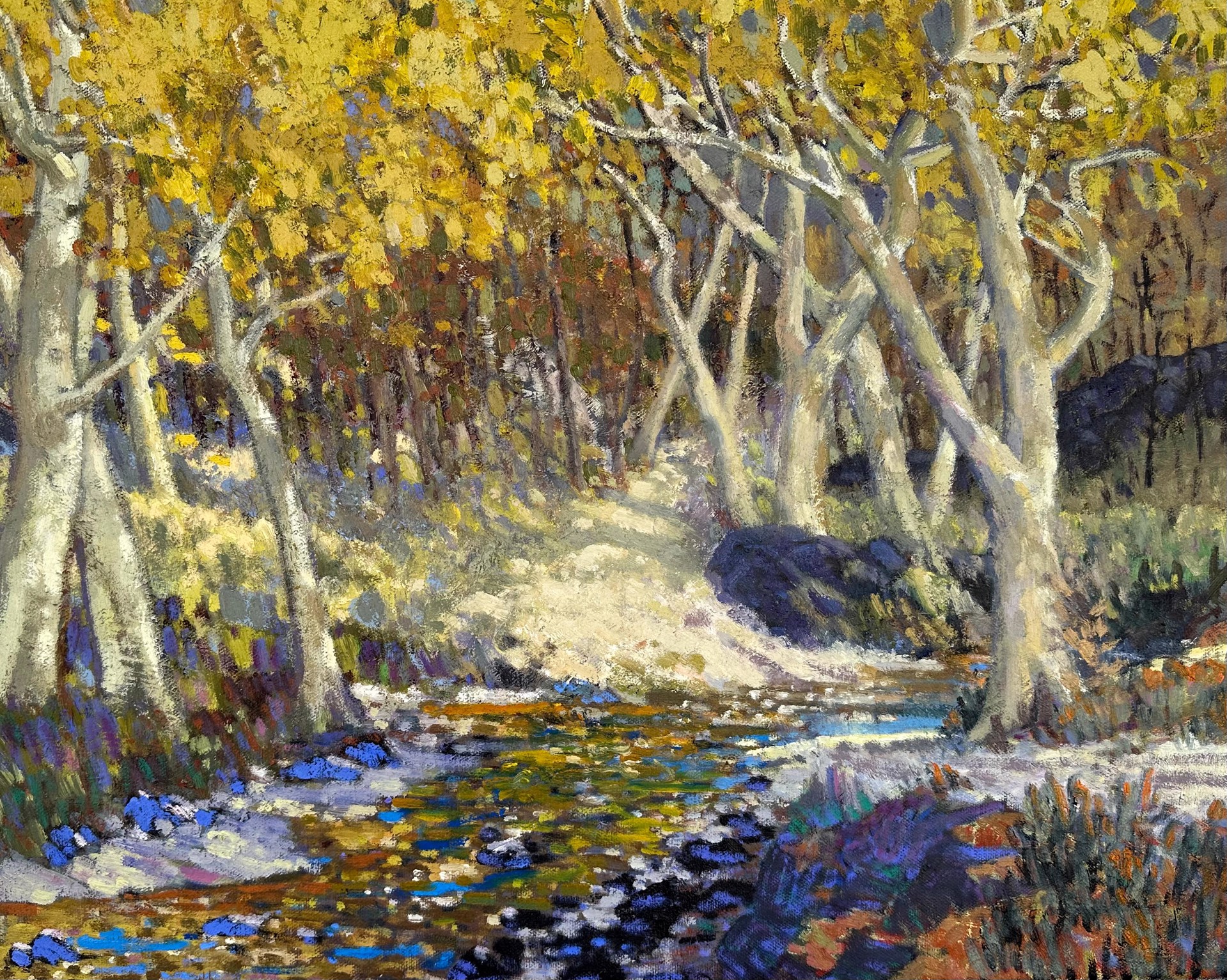 Grove of Sycamores by Kenneth Green