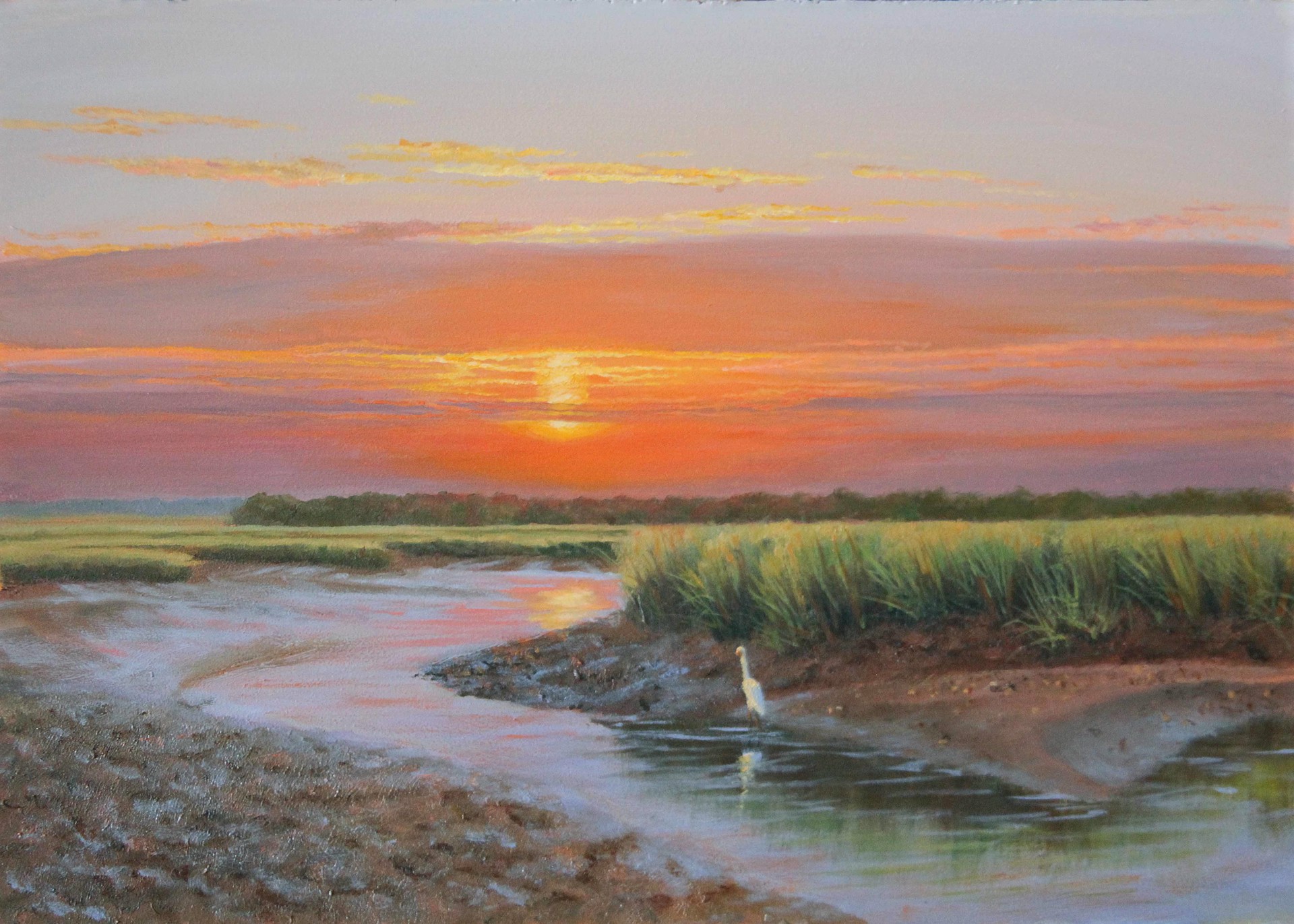 Sunset Hunt II by Douglas Grier