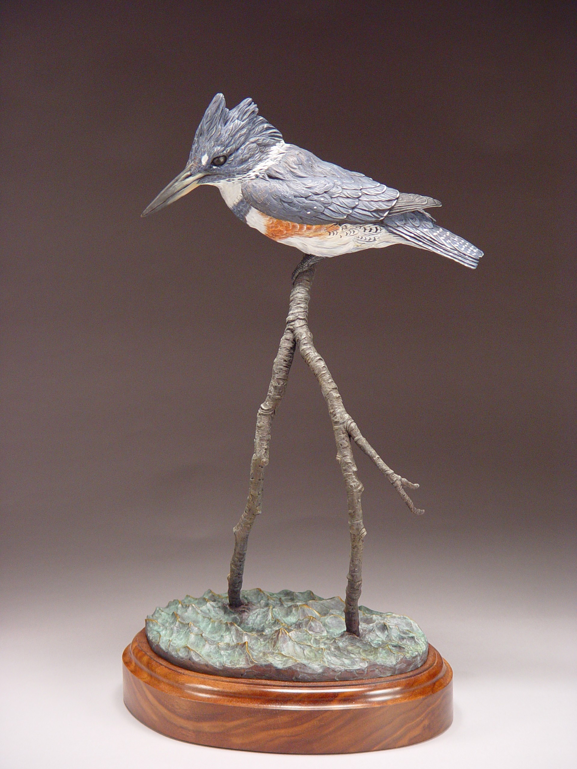 Streamside Angler by Eugene Morelli