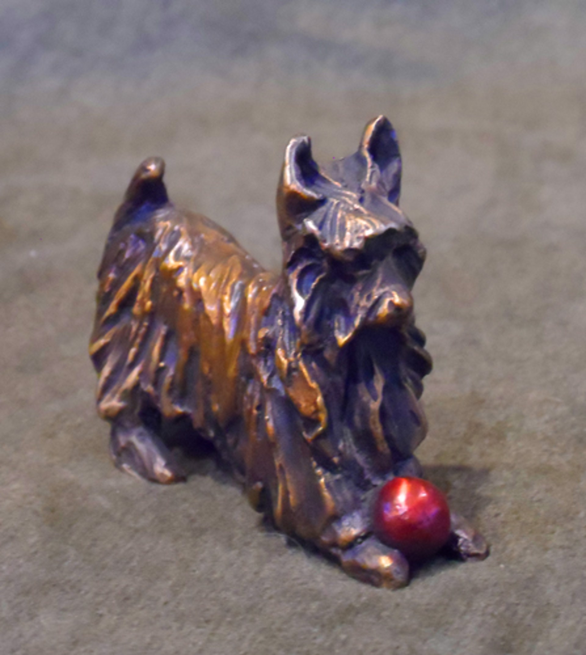 Squiggles (Yorkie) Mini by Cammie Lundeen