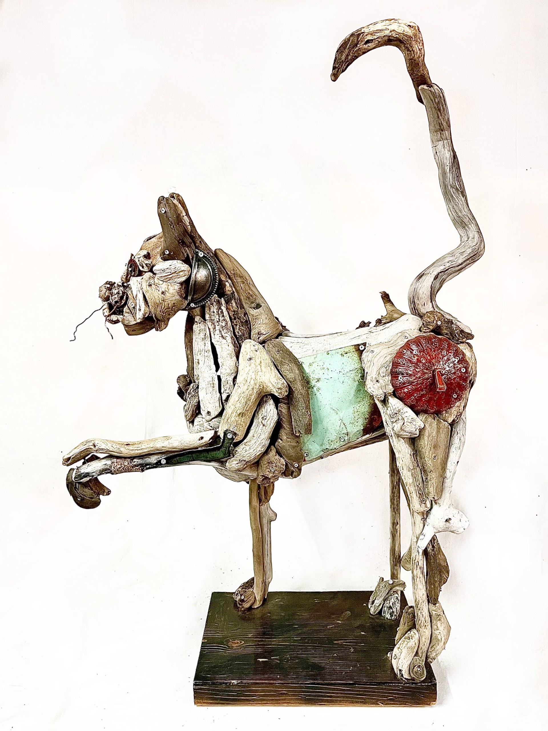 Scrap Cat Strut by Tina Milisavljevich