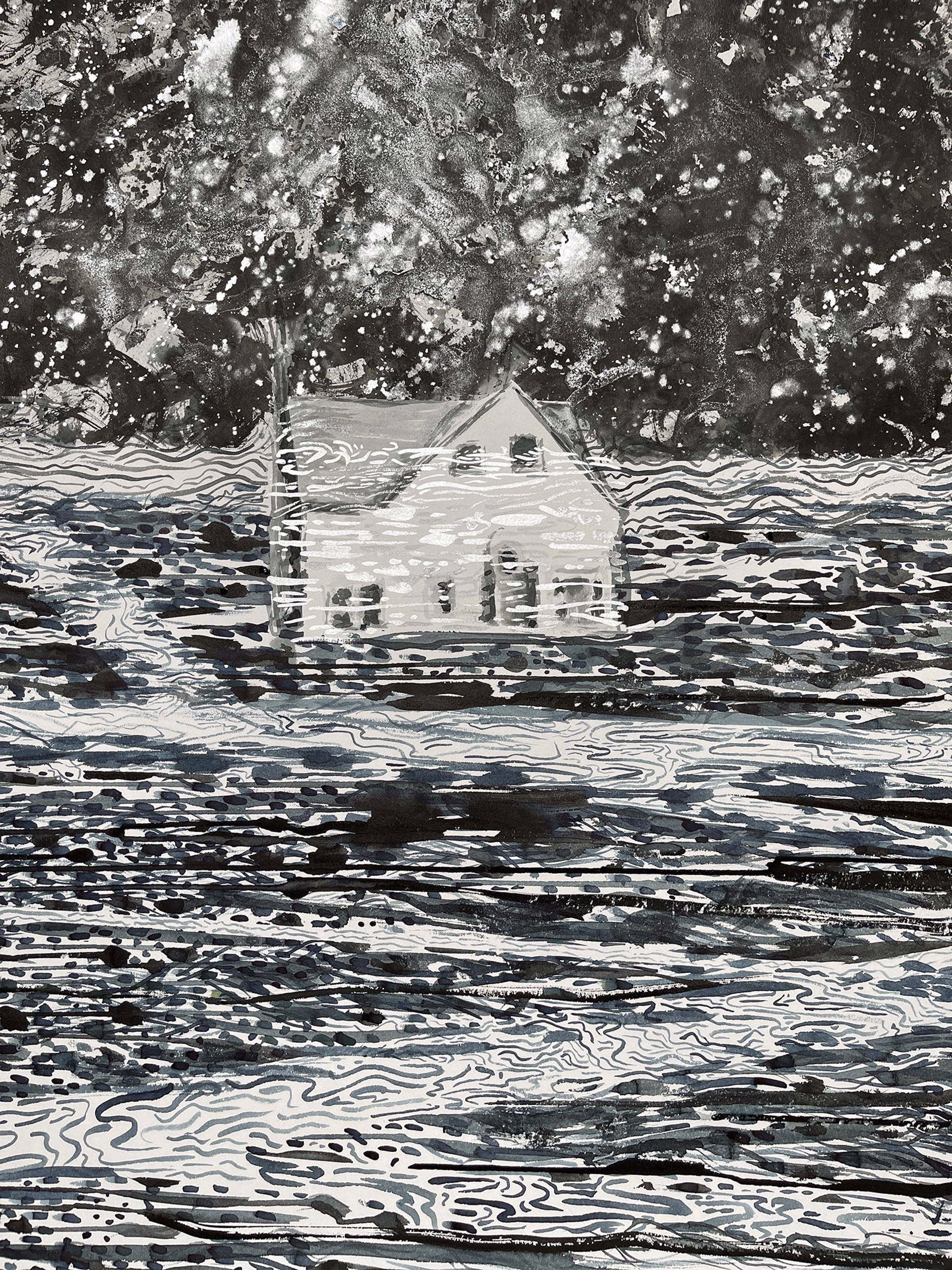 Flooded House 1 by Rachel Barminski Bounds