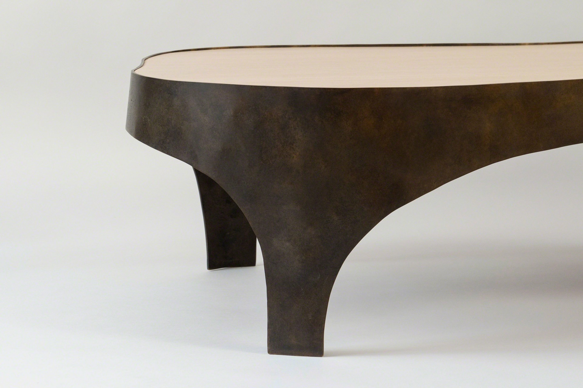 "Odalisque" Coffee table custom by Jacques Jarrige