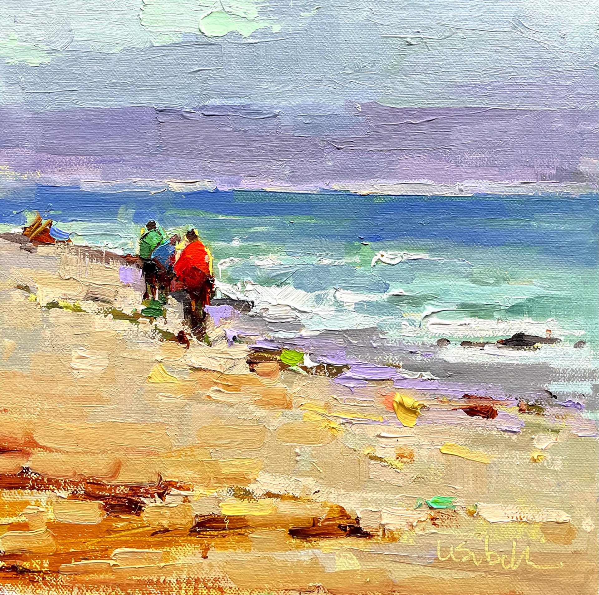 Beachcombers by Michele Usibelli
