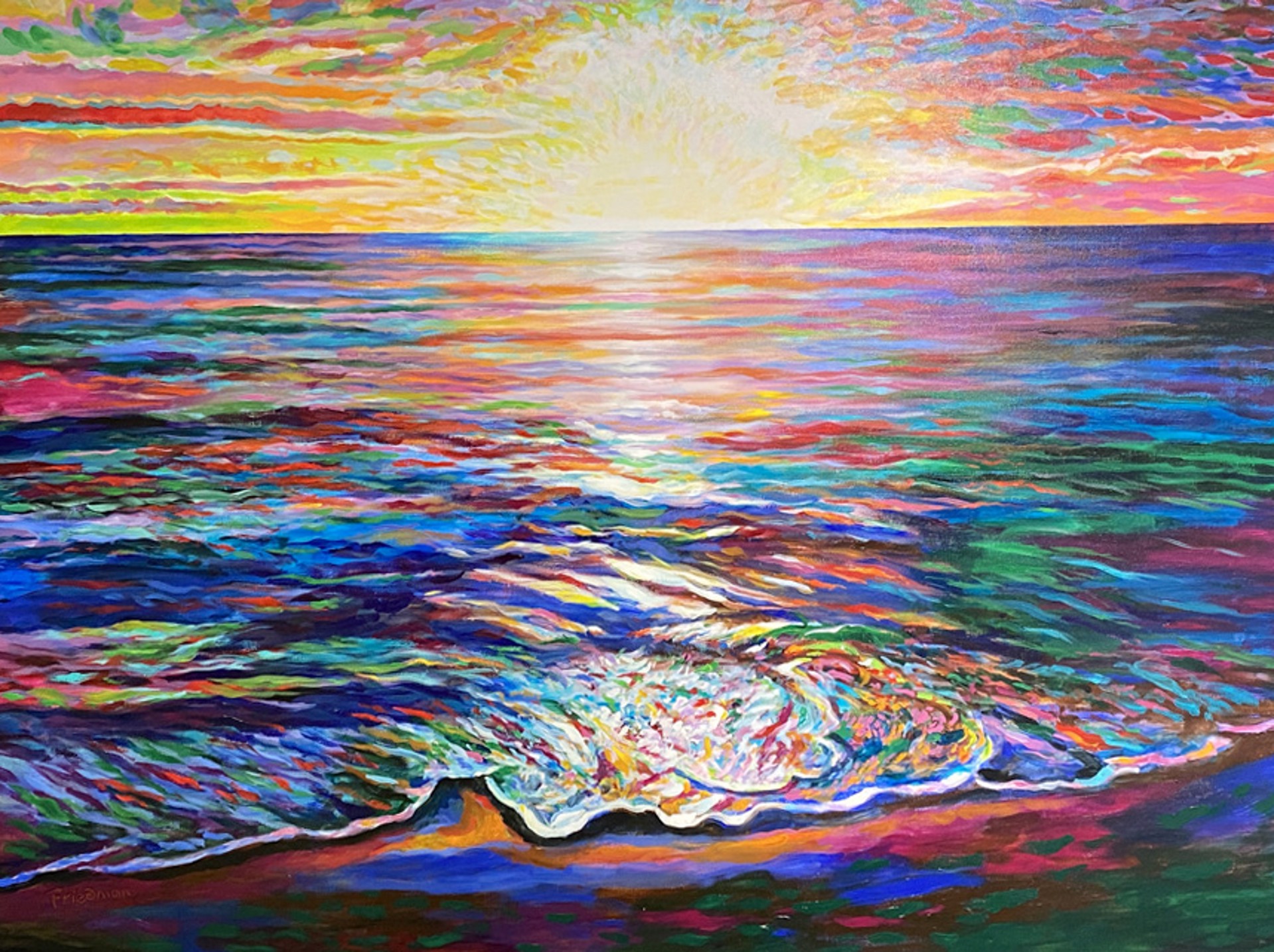 Waikīkī Sunset by David Friedman