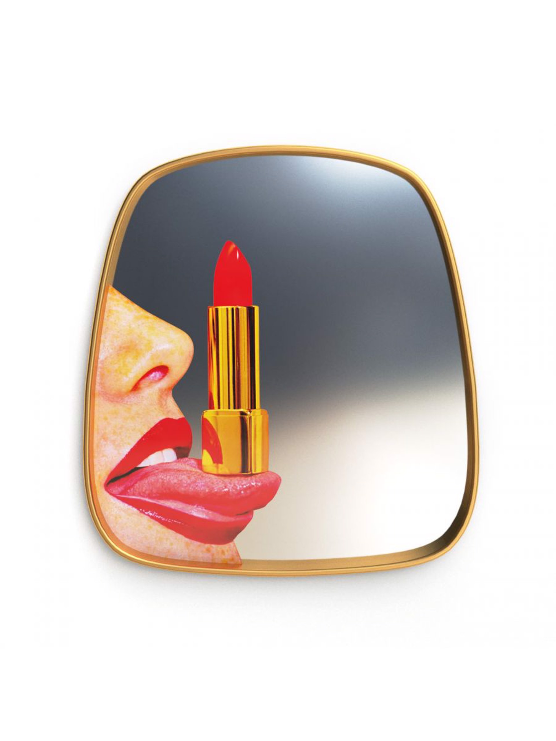 Mirror Gold Frame Tongue