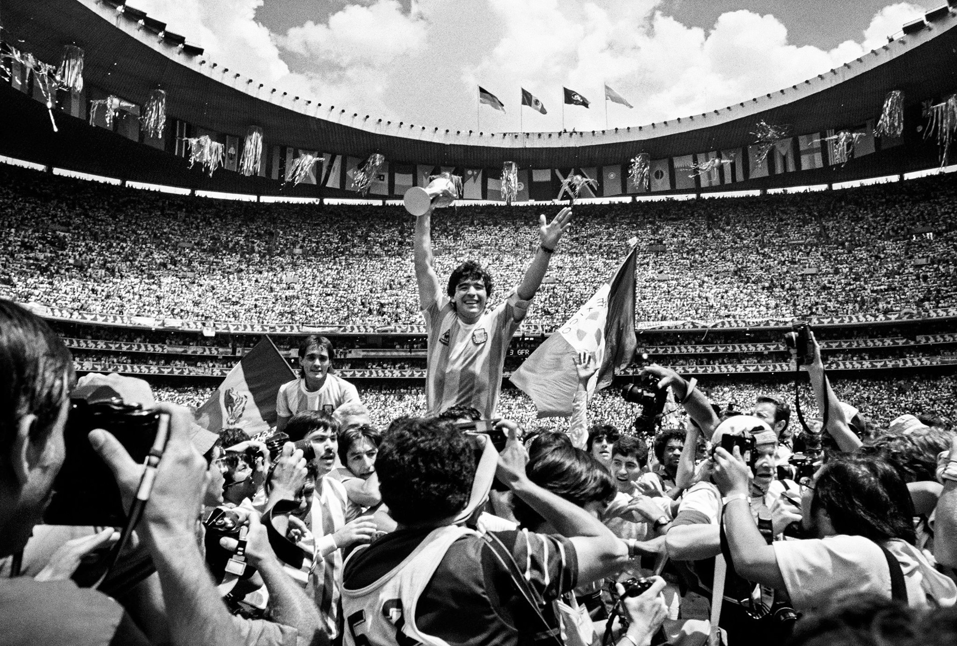 Maradona by David Yarrow