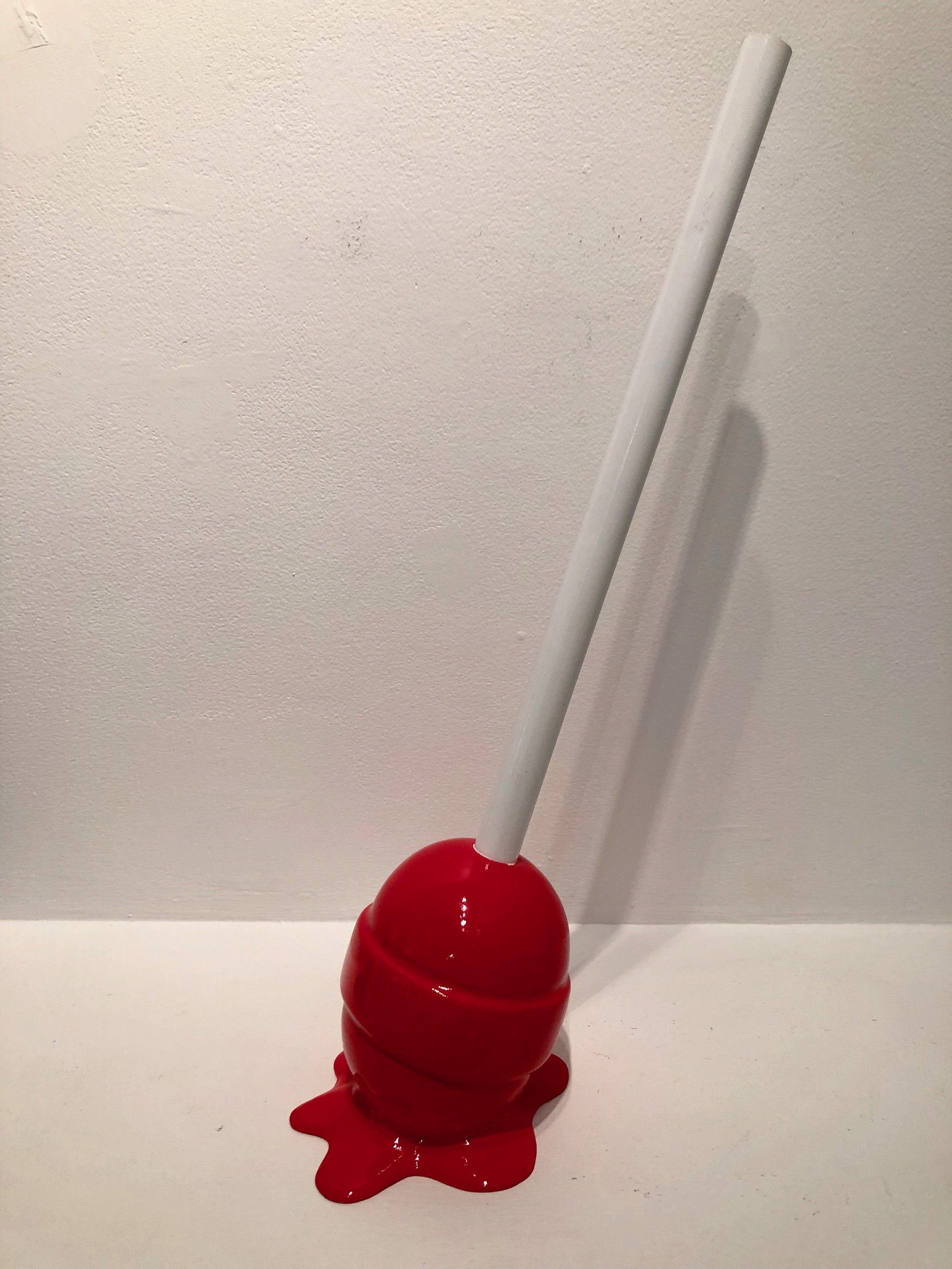 "The Sweet Life" Red Lollipop - Small by Elena Bulatova