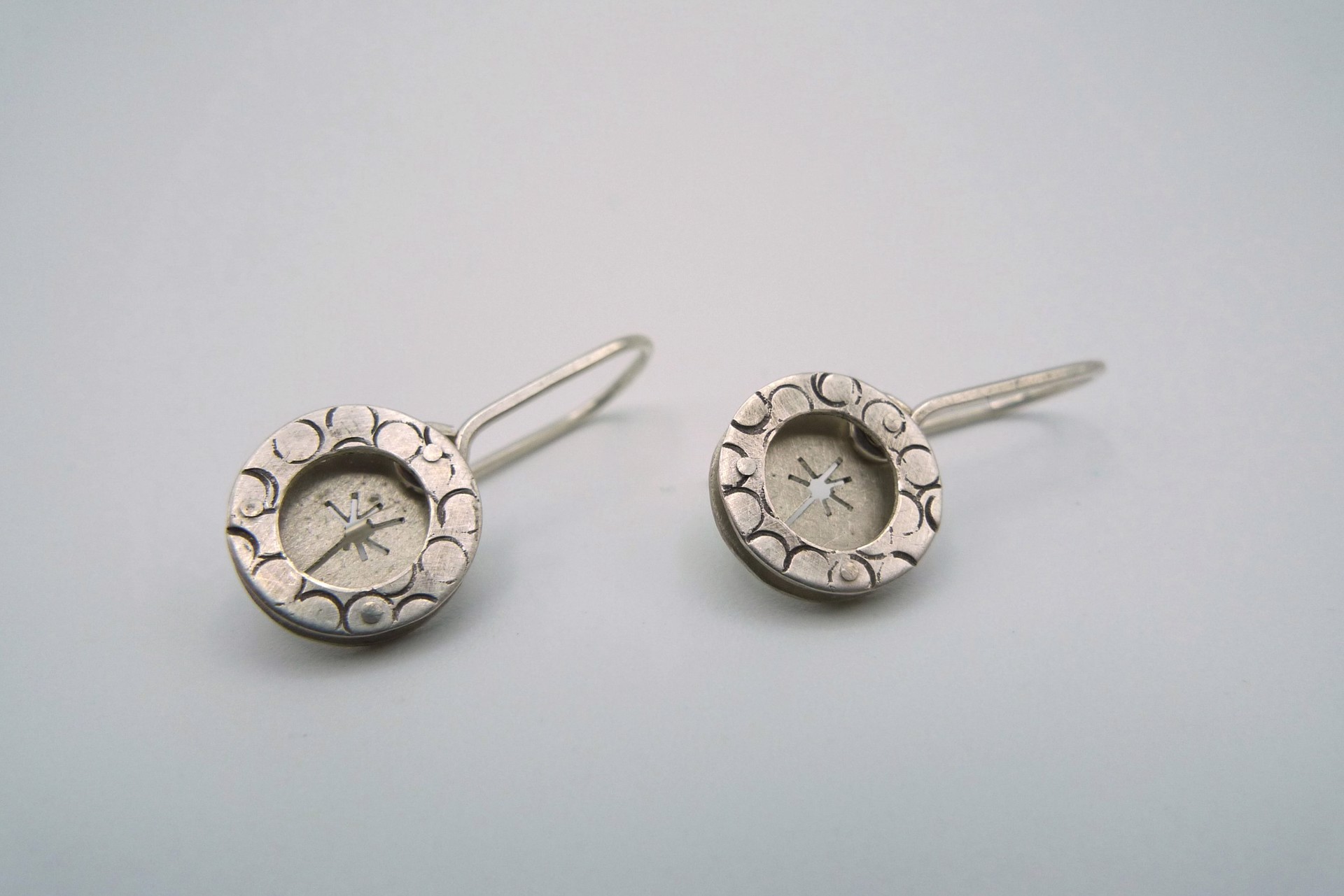 Sterling Silver Earrings by Erica Schlueter