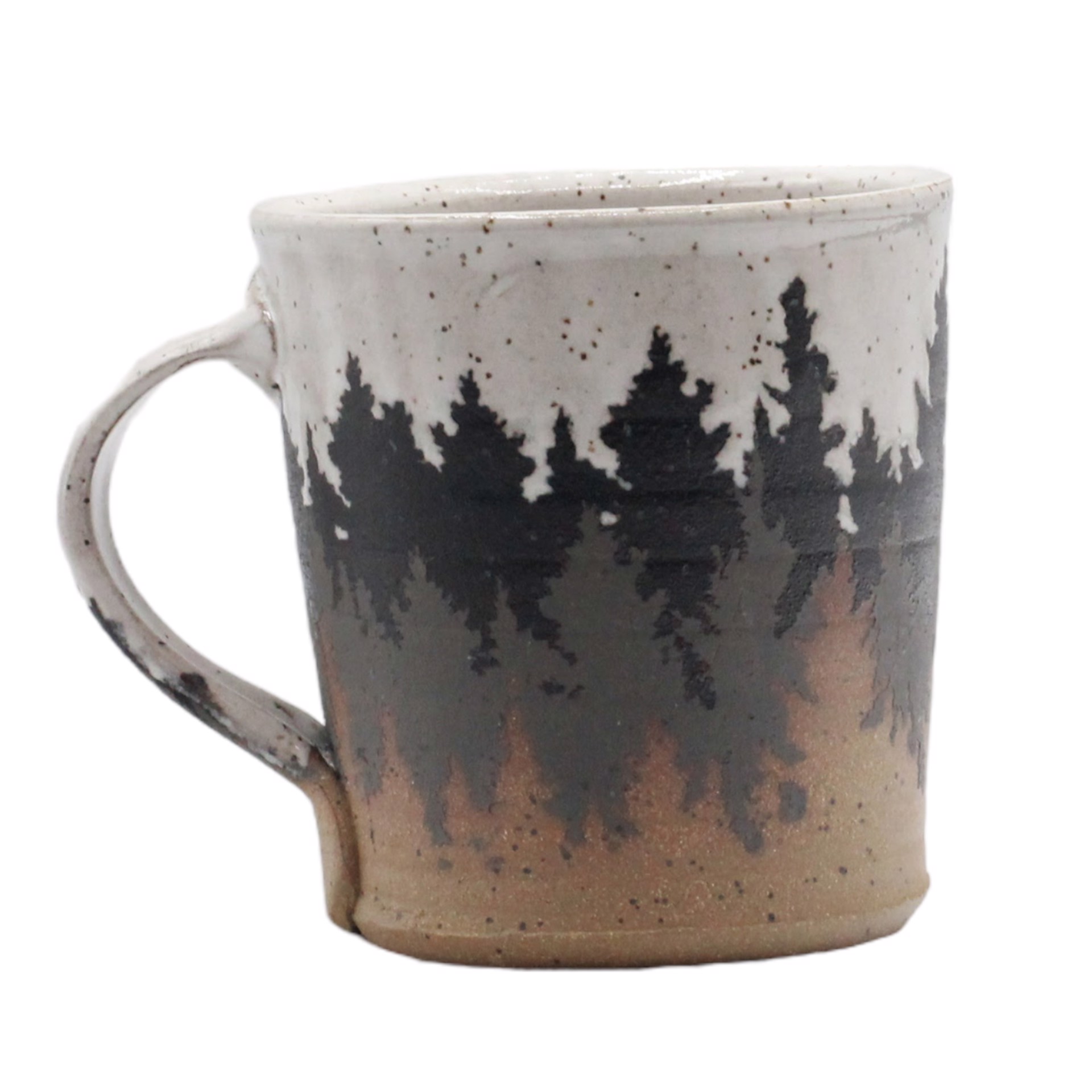 Layered Forest Mug by Stephen Mullins