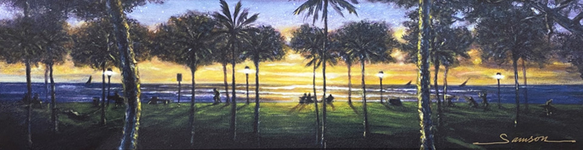 Waikīkī Evening by Lee Samson
