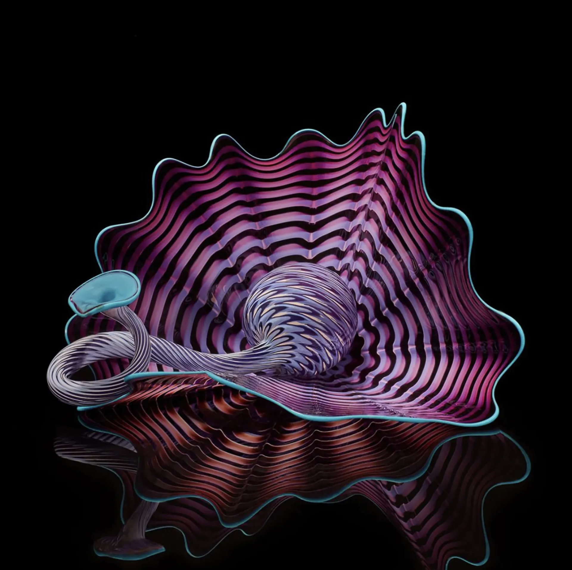 Periwinkle Persian by Dale Chihuly