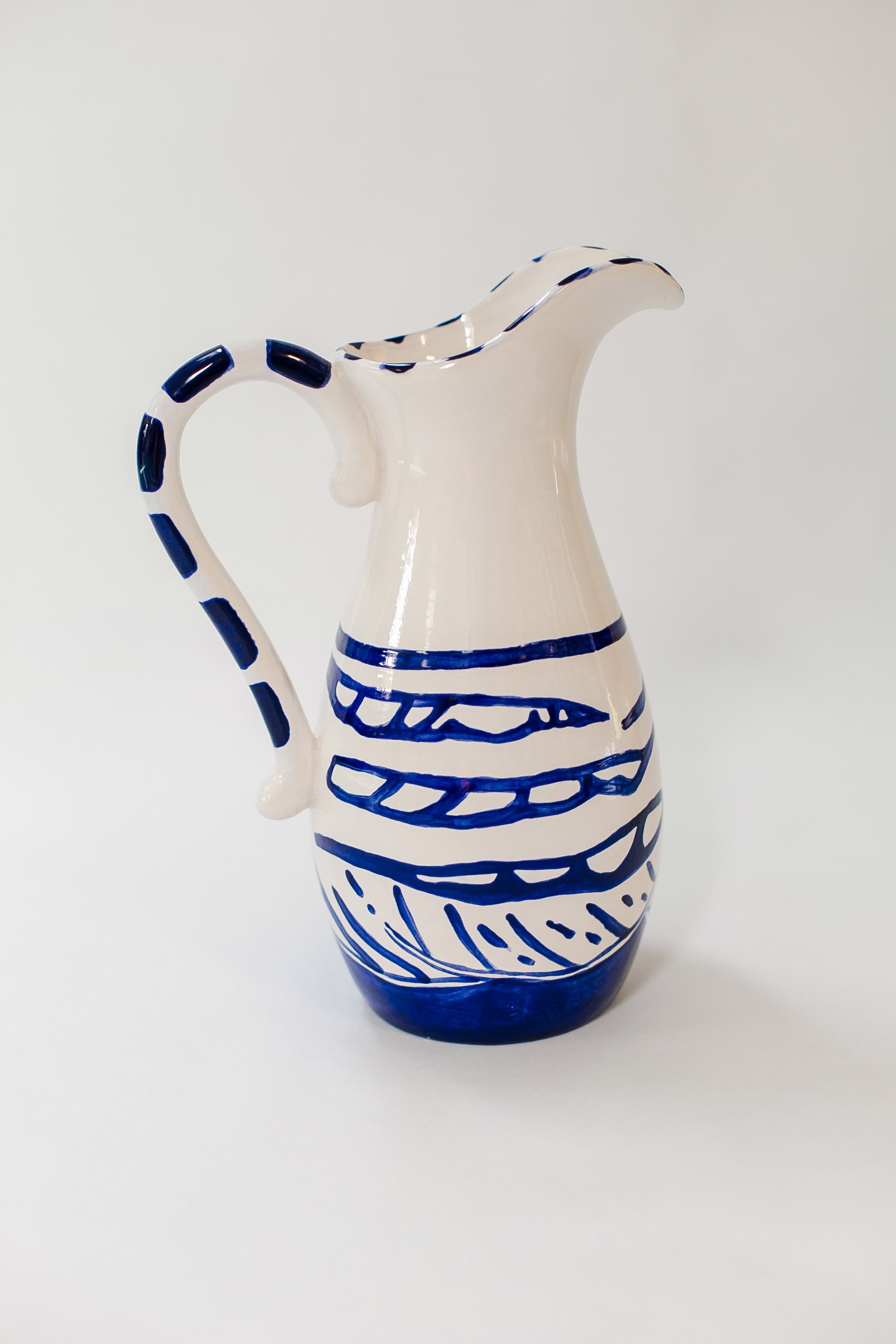 Blue Moon Pitcher by Andrea Naylor