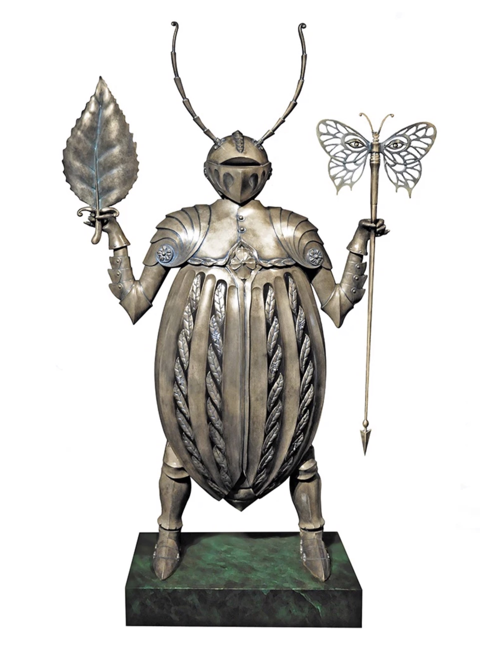 Knight Beetle Grey by Vladimir Kush